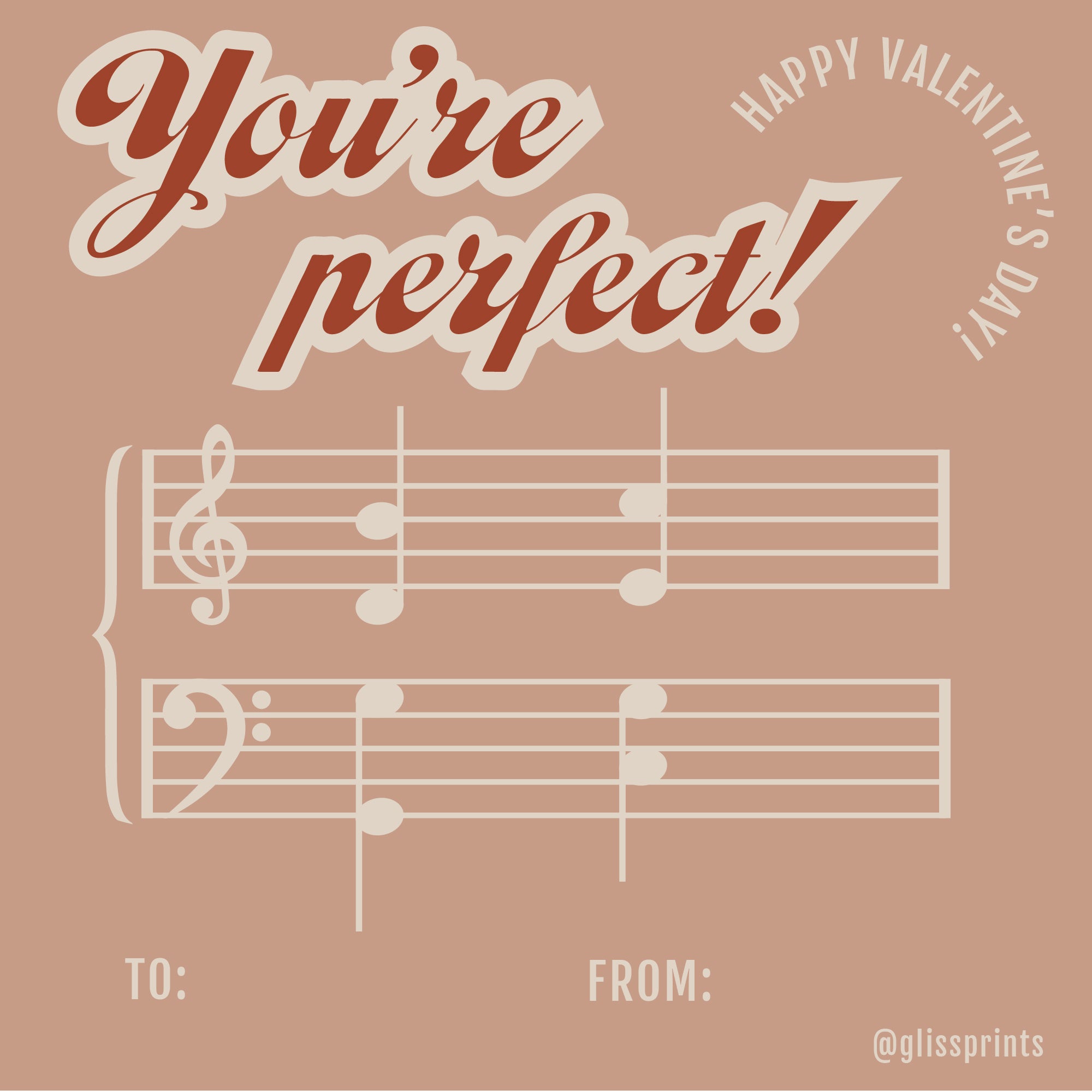 Valentine's Day Cards for Musicians
