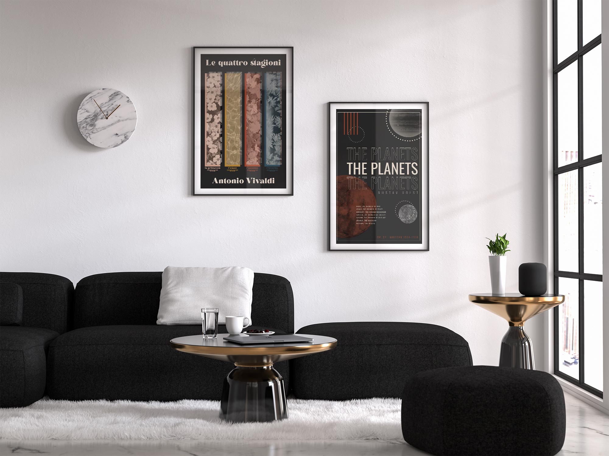 Antonio Vivaldi The Four Seasons Concert Poster