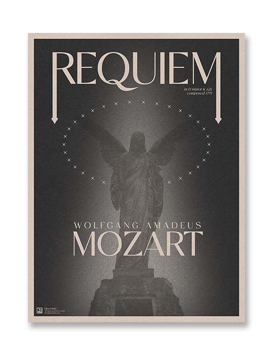 Wolfgang Amadeus Mozart Requiem Concert Print