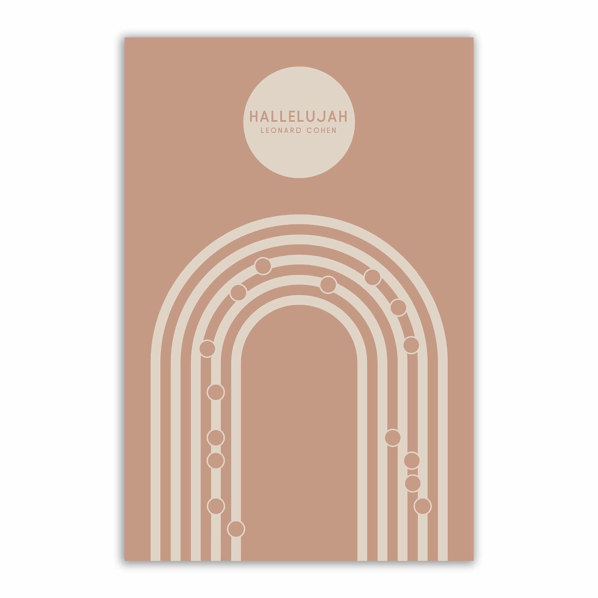 Custom Music Notation Print | Choose Your Song, Pink