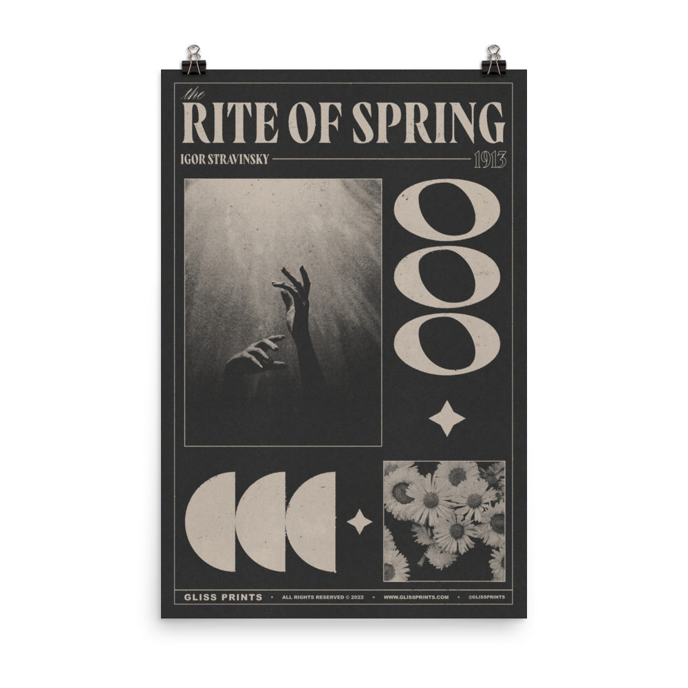 Stravinsky Rite of Spring Concert Print