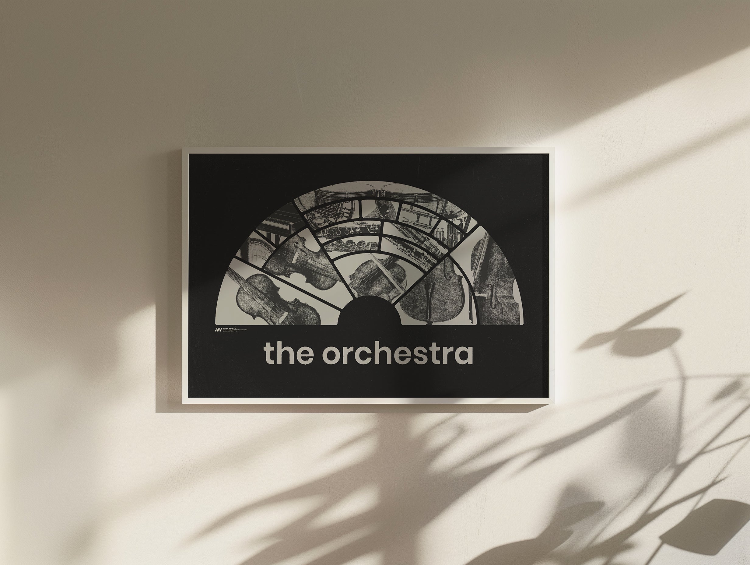 Orchestra Seating Chart Art Print