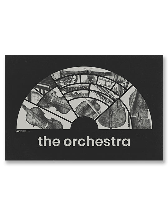 Orchestra Seating Chart Art Print