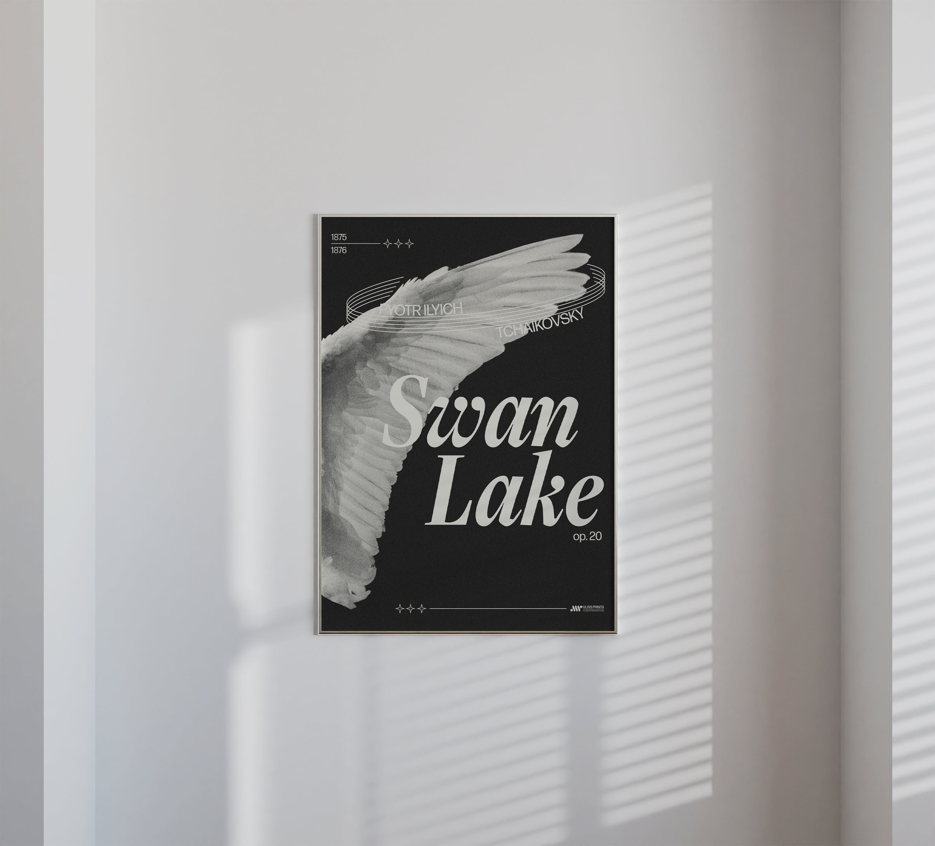 Tchaikovsky's Swan Lake Concert Poster