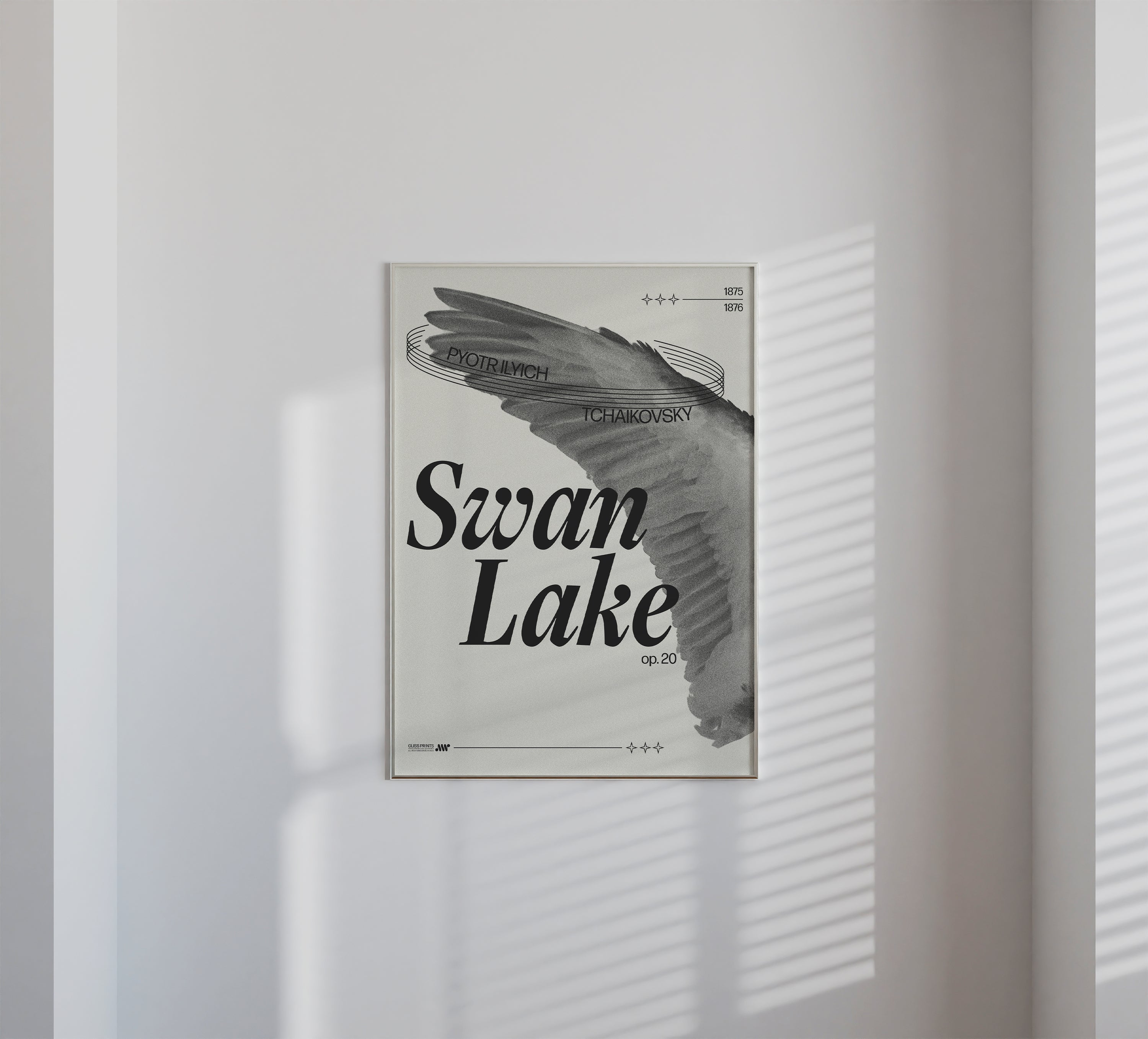 Tchaikovsky's Swan Lake Concert Poster