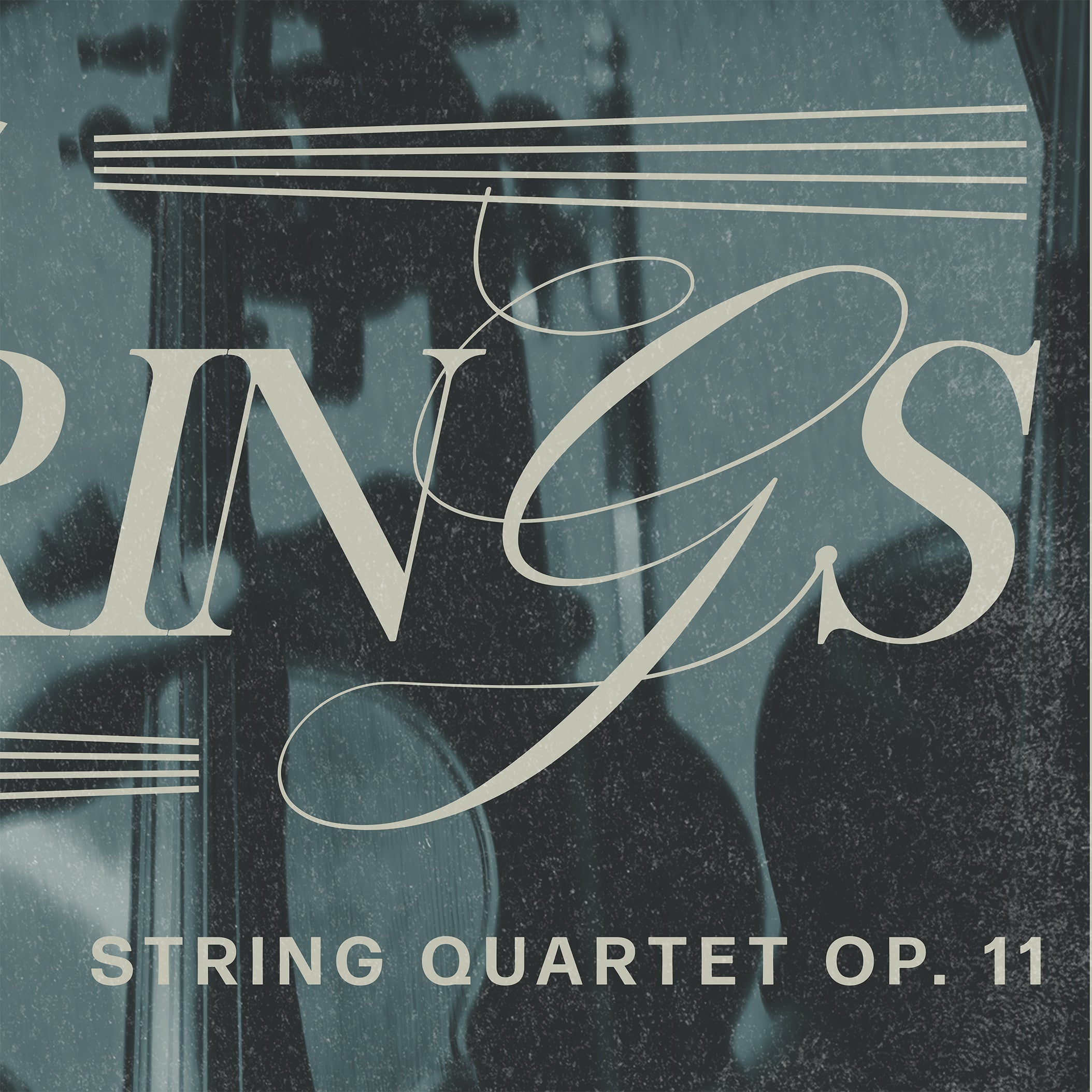 Samuel Barber's Adagio for Strings Concert Poster