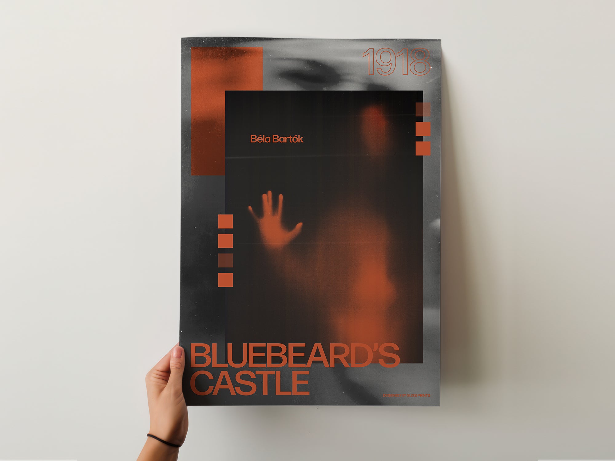 Béla Bartók's Bluebeard's Castle Concert Poster