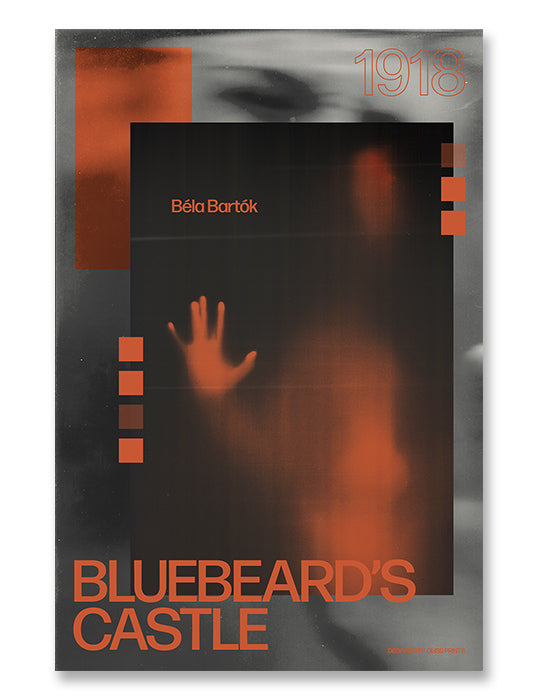 Béla Bartók's Bluebeard's Castle Concert Poster