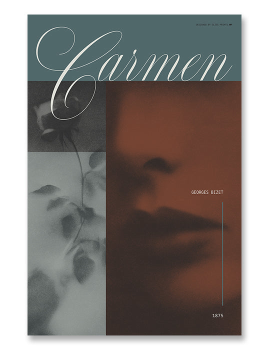 Carmen by Georges Bizet, Opera Concert Poster