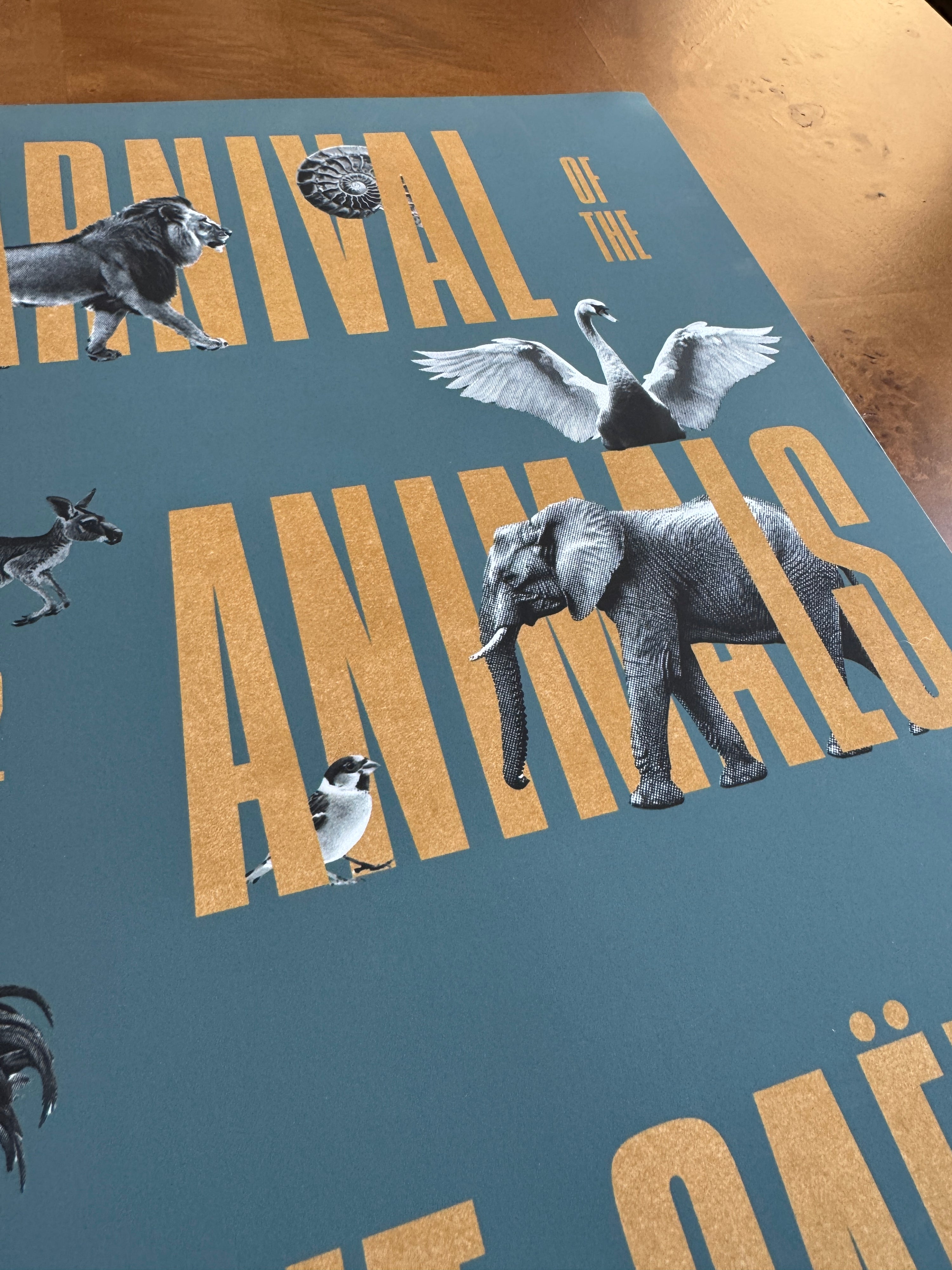 Carnival of the Animals, Camille Saint-Saëns Concert Poster