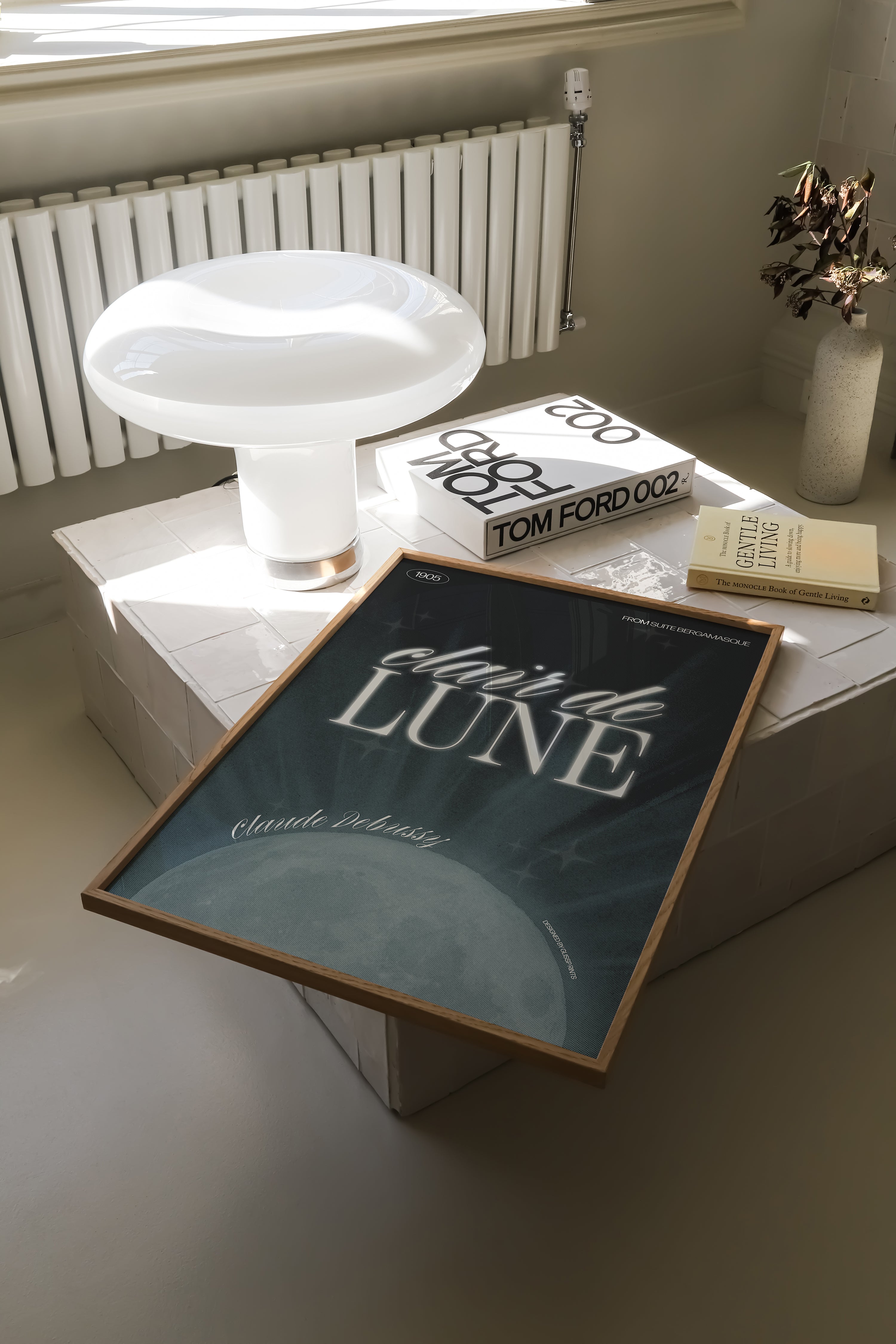Claude Debussy's Clair de Lune Concert Poster