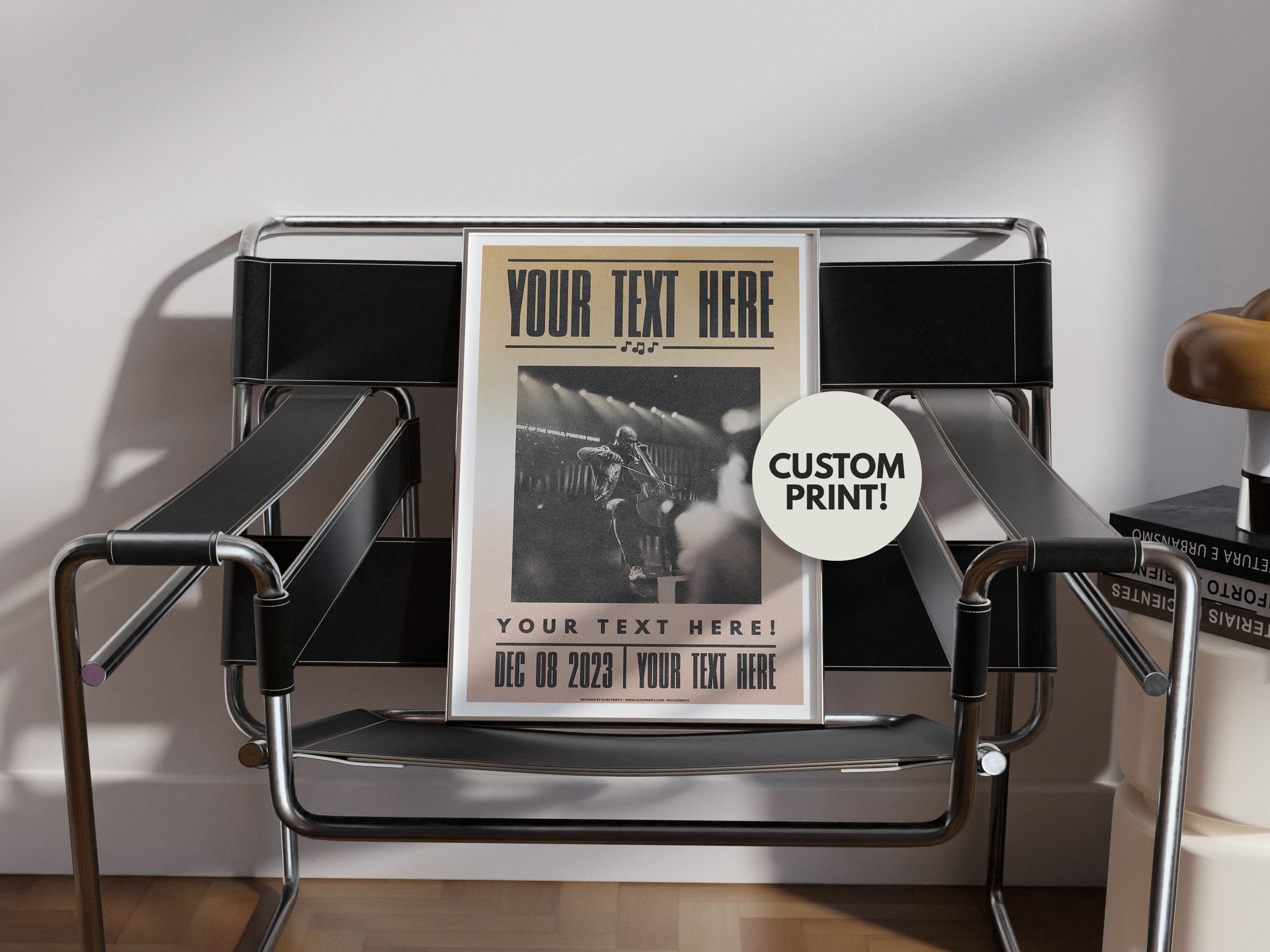 Custom Music Concert Poster