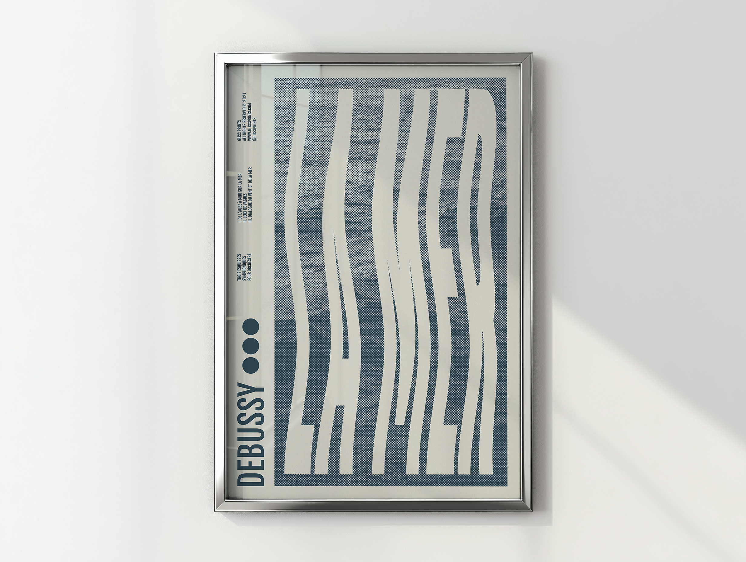 Claude Debussy La Mer Concert Print