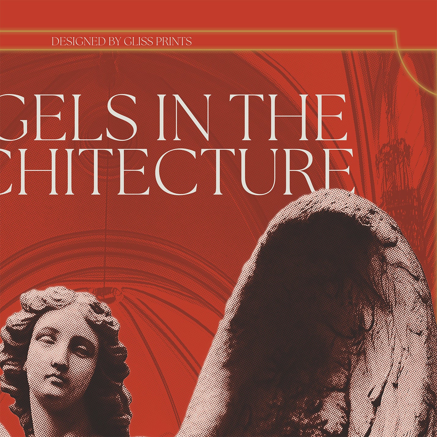 Frank Ticheli's Angels in the Architecture Concert Poster