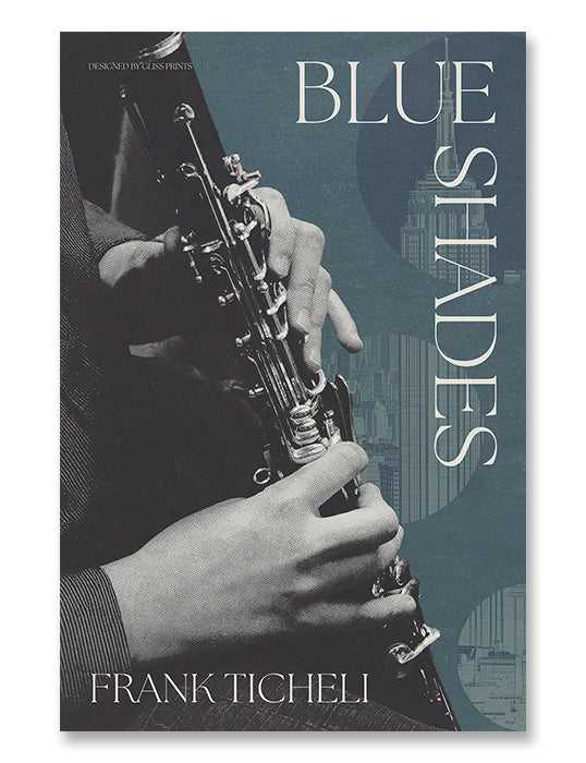 Frank Ticheli's Blue Shades Concert Poster