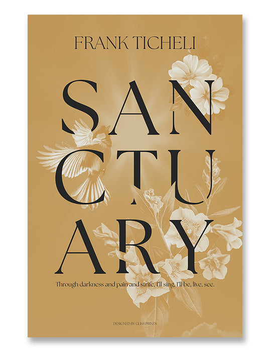 Frank Ticheli's Sanctuary Concert Poster