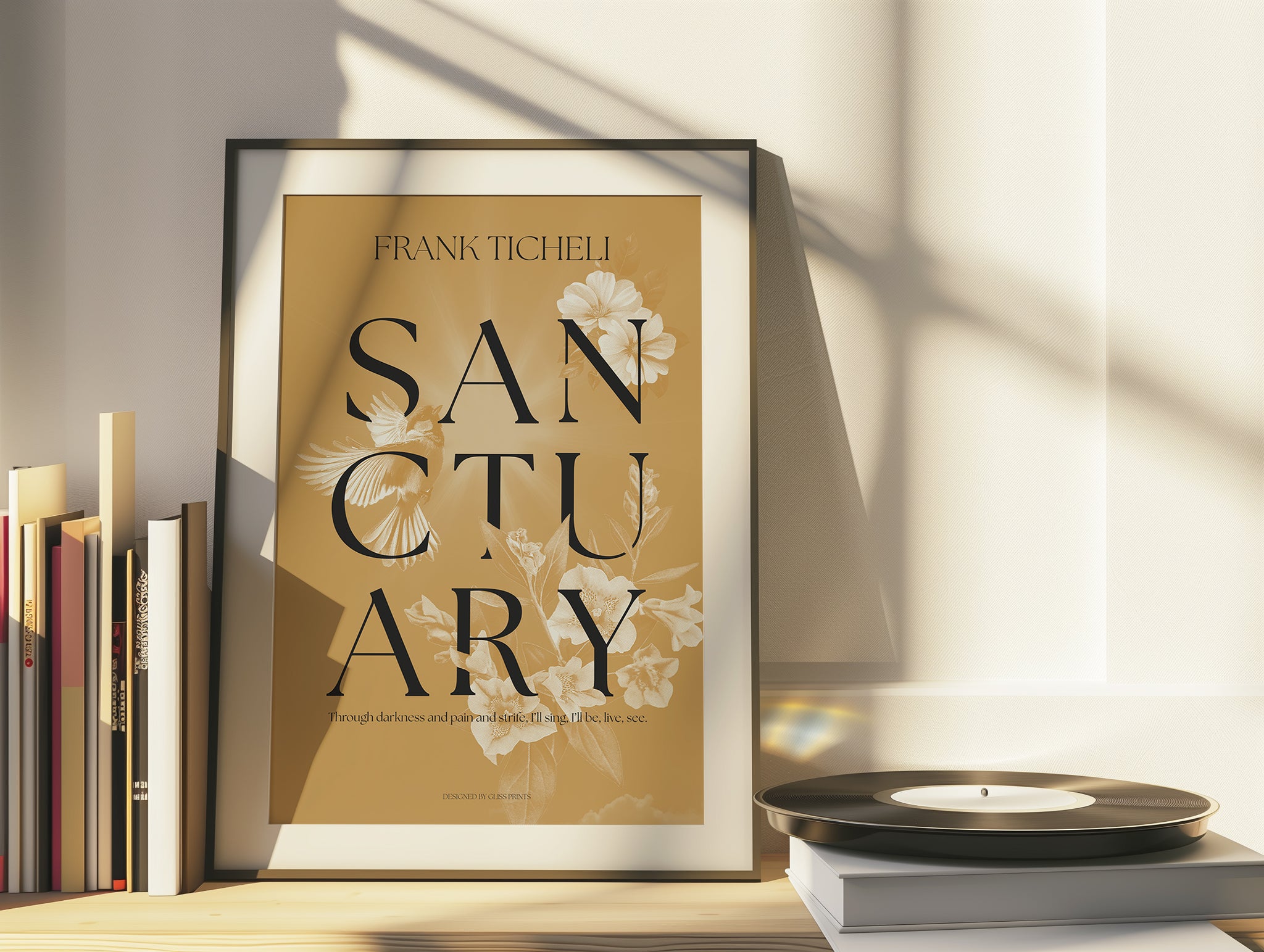 Frank Ticheli's Sanctuary Concert Poster