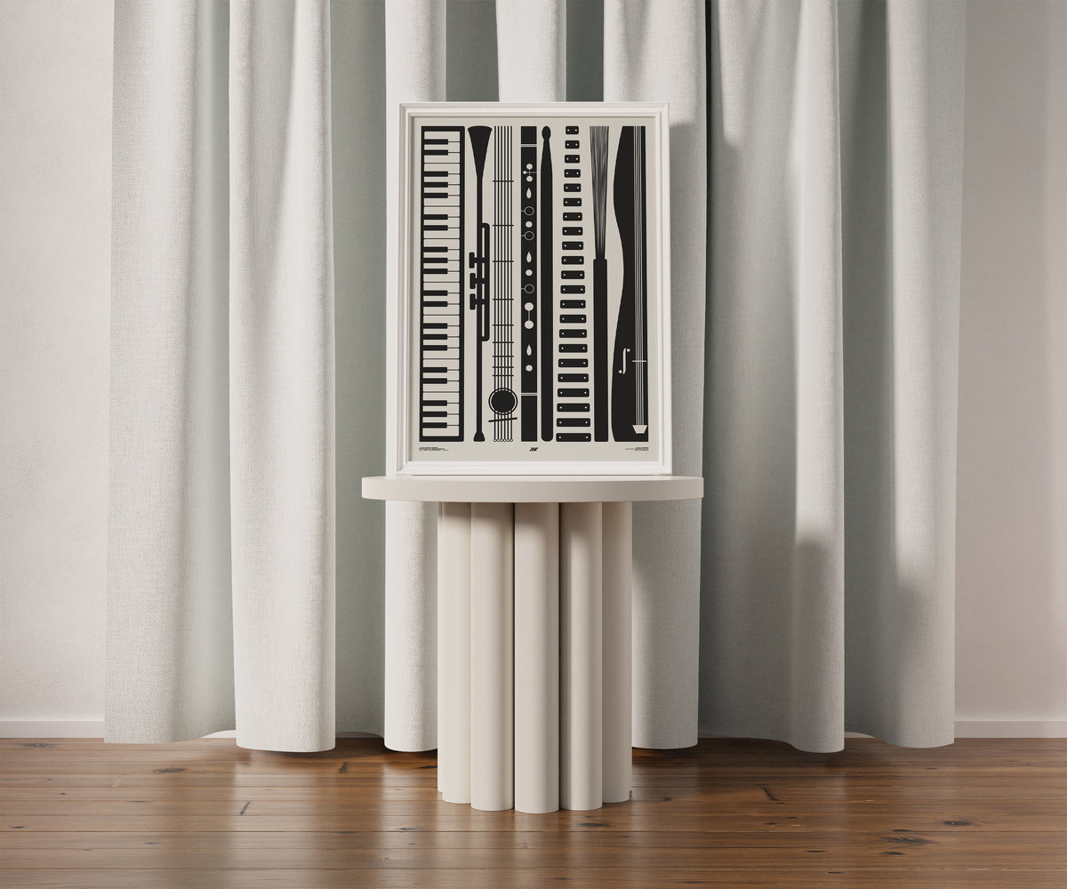 Jazz Instruments Print