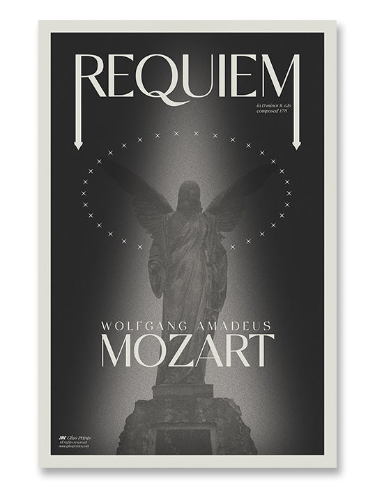 Wolfgang Amadeus Mozart Requiem Concert Print