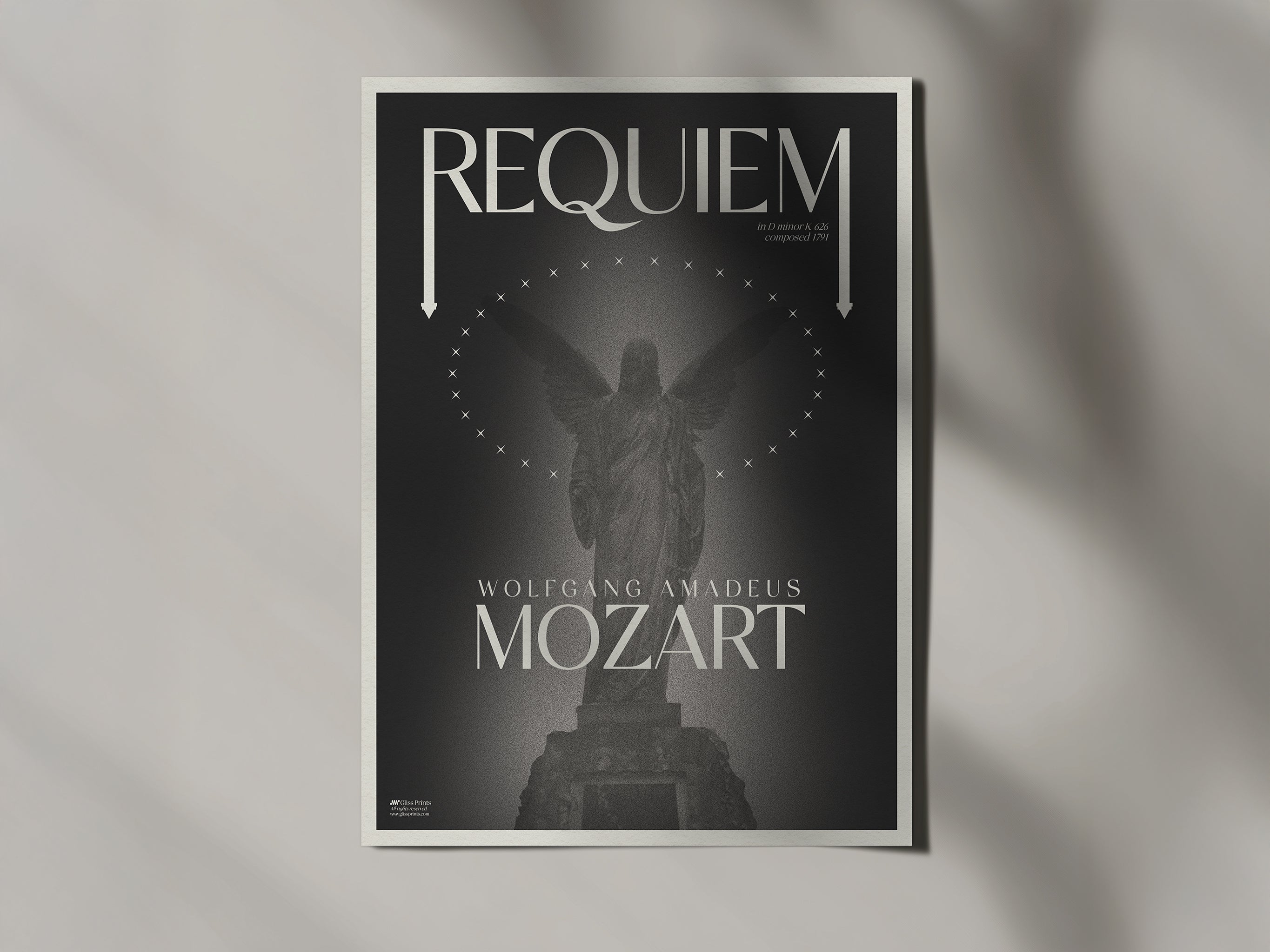Wolfgang Amadeus Mozart Requiem Concert Print