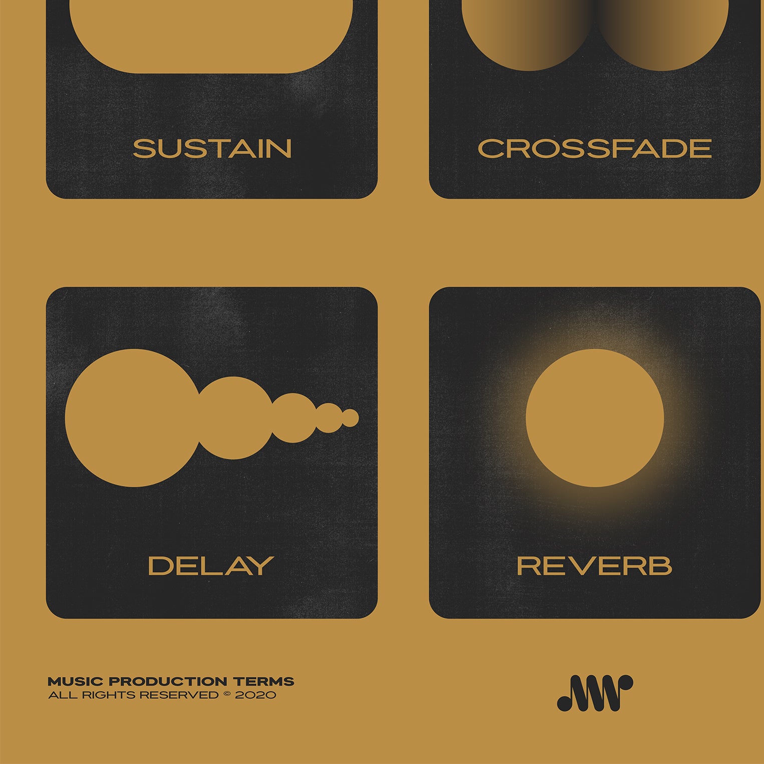 Music Production Terms, Graphic Representation, Yellow