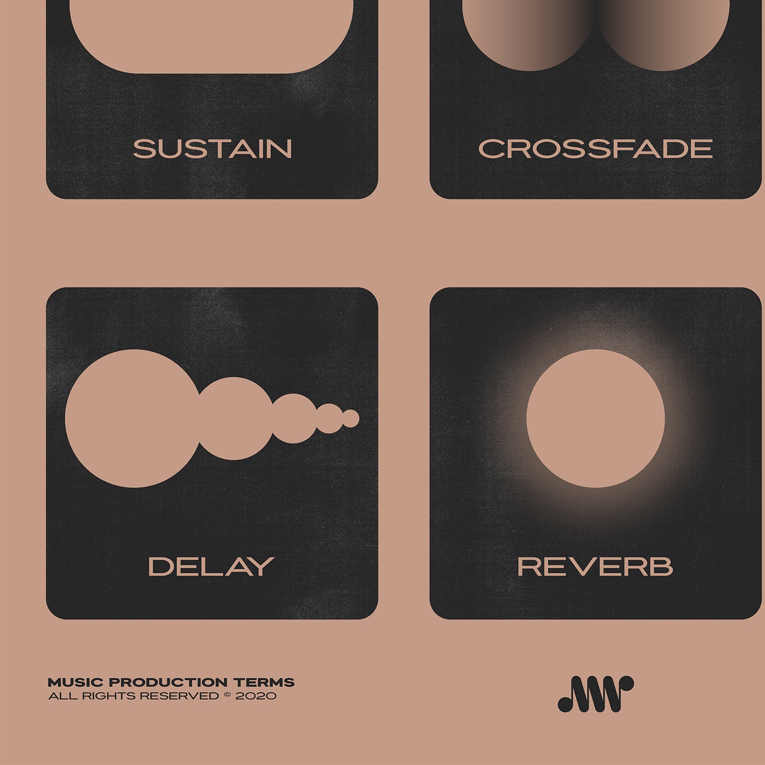 Music Production Terms, Graphic Representation, Pink
