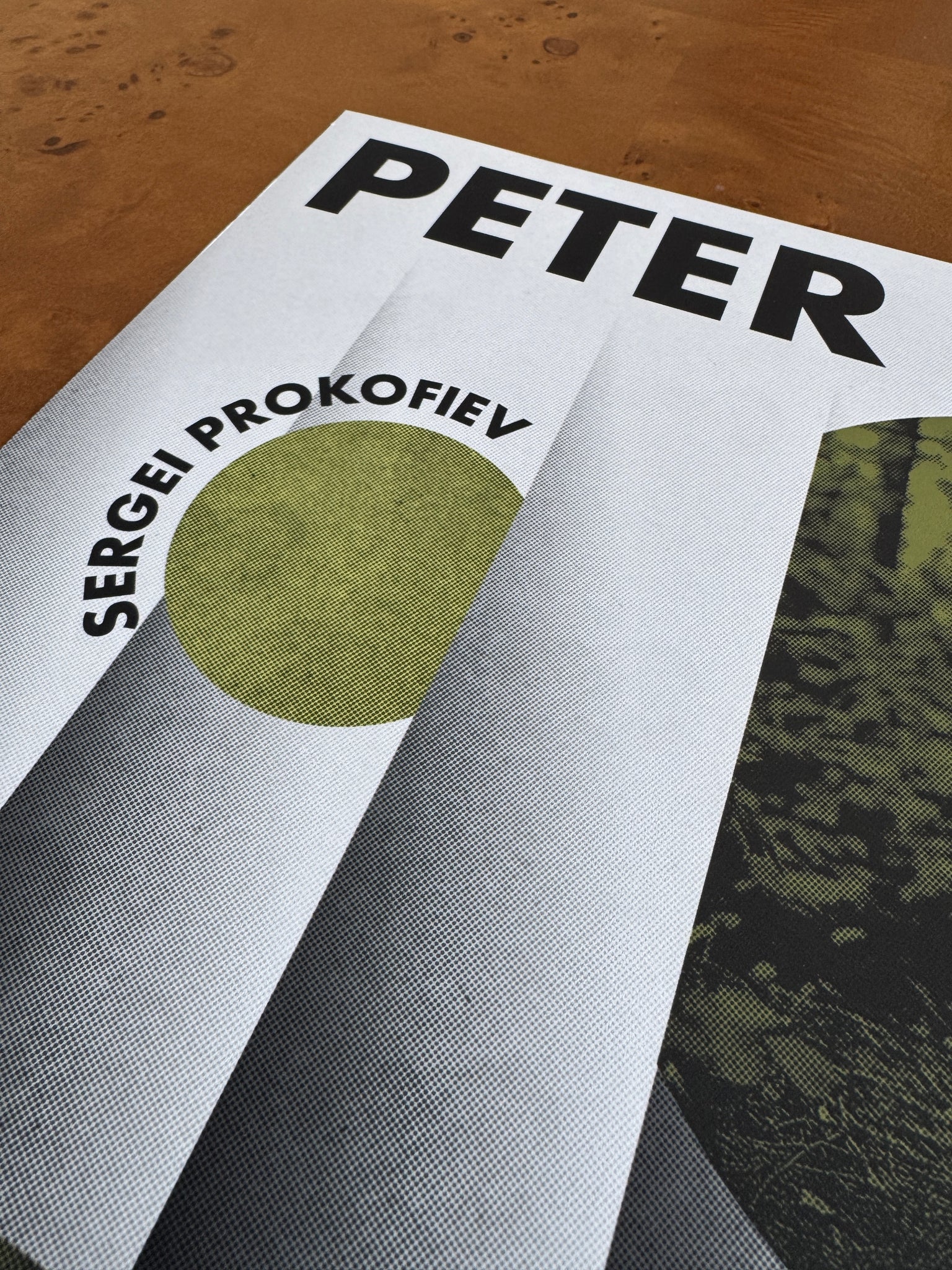 Peter and the Wolf, Sergei Prokofiev Concert Poster