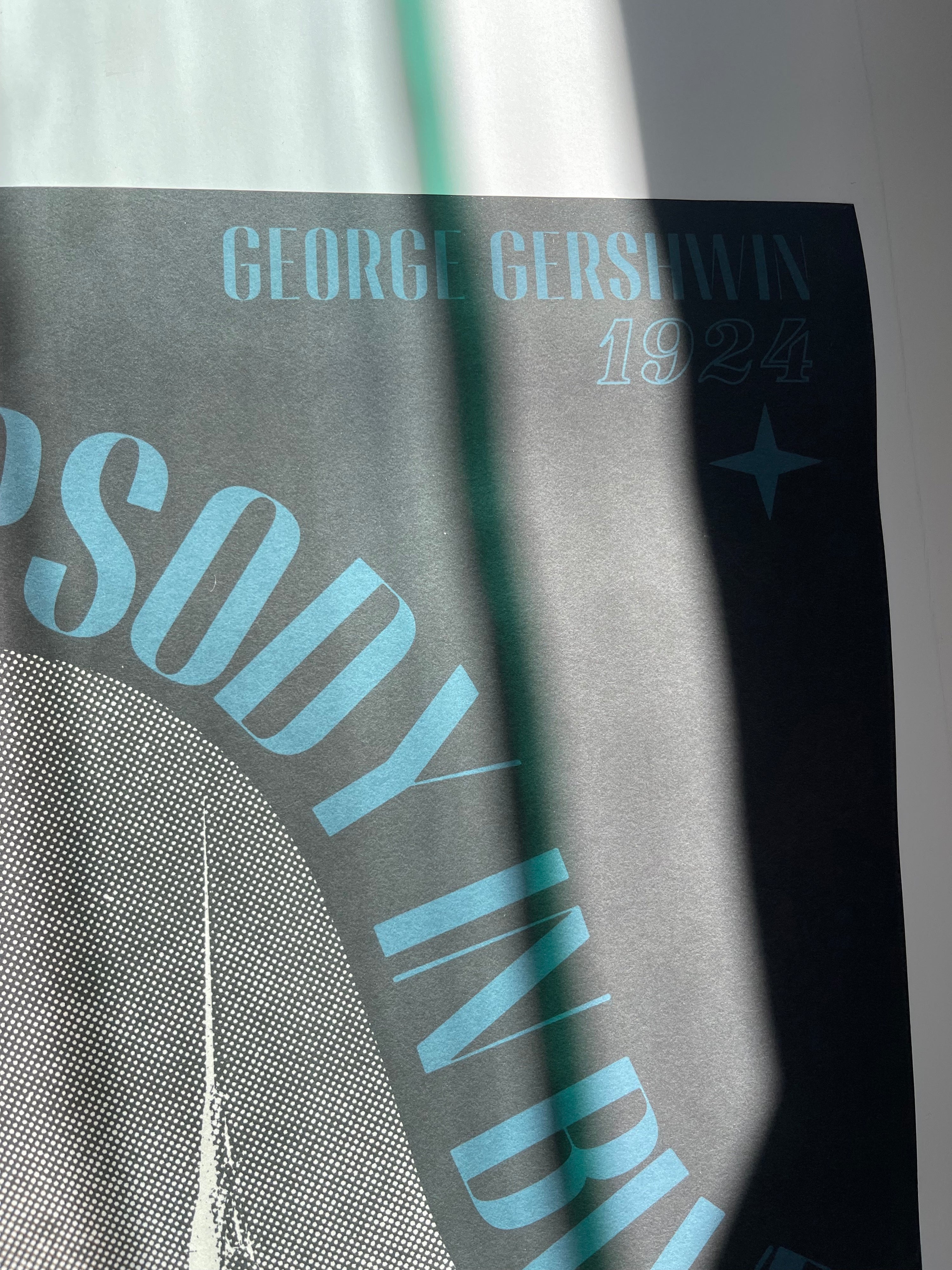 George Gershwin's Rhapsody in Blue Concert Print