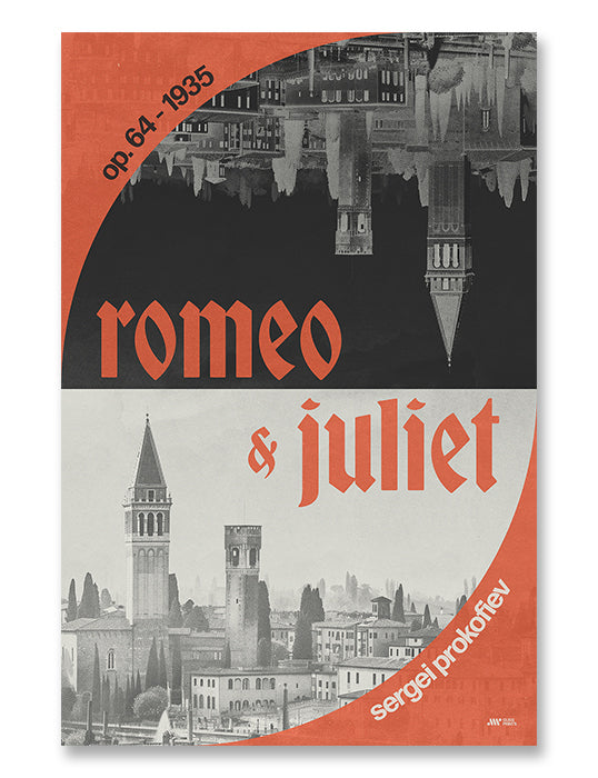 Sergei Prokofiev's Romeo and Juliet Concert Poster