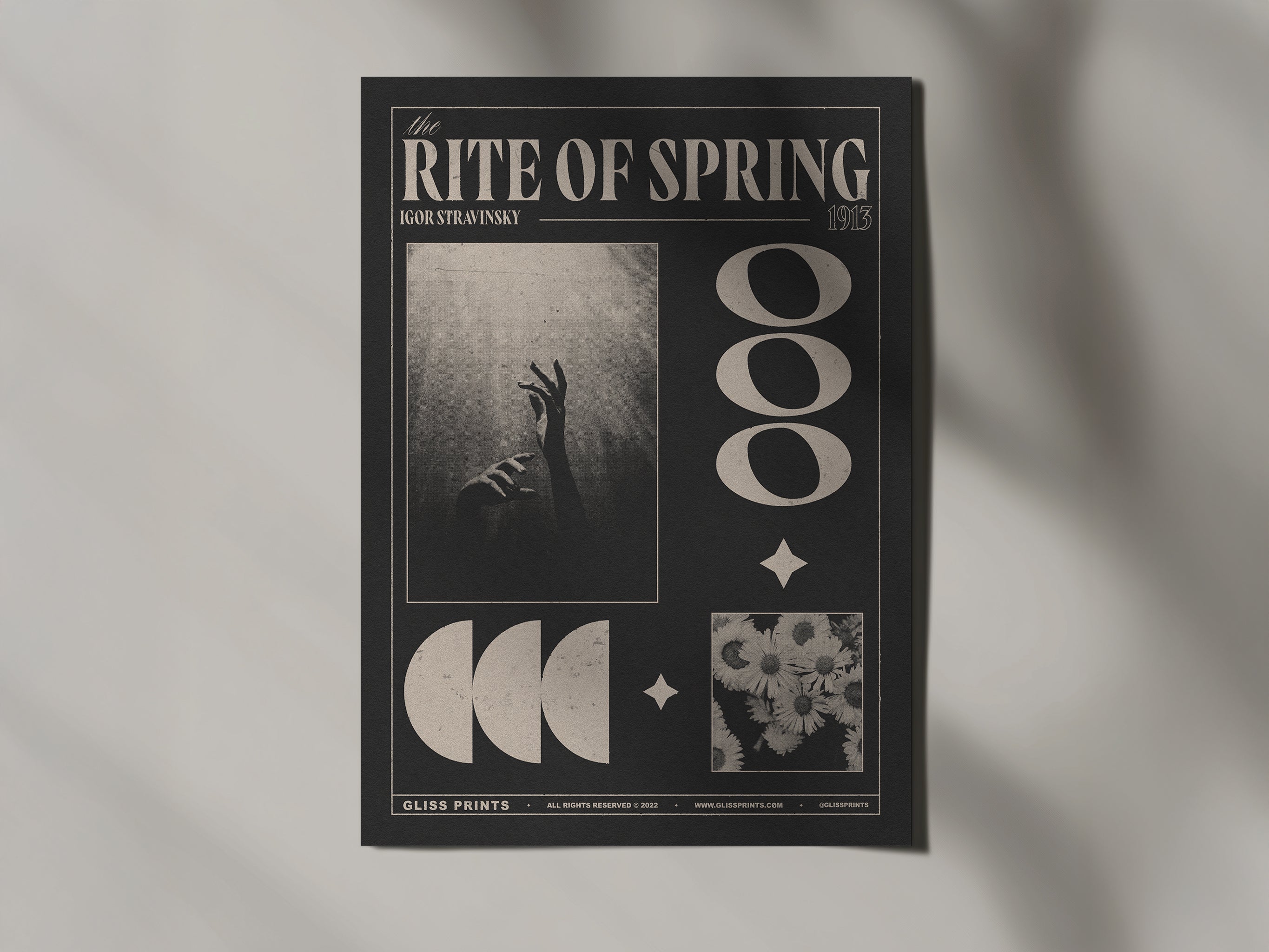 Stravinsky Rite of Spring Concert Print