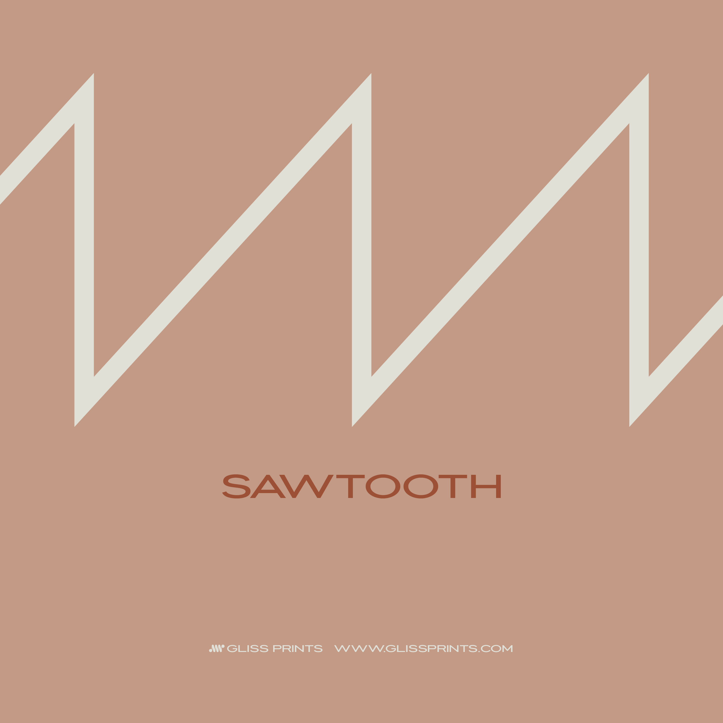 Synthesizer Waveform Print, Pink
