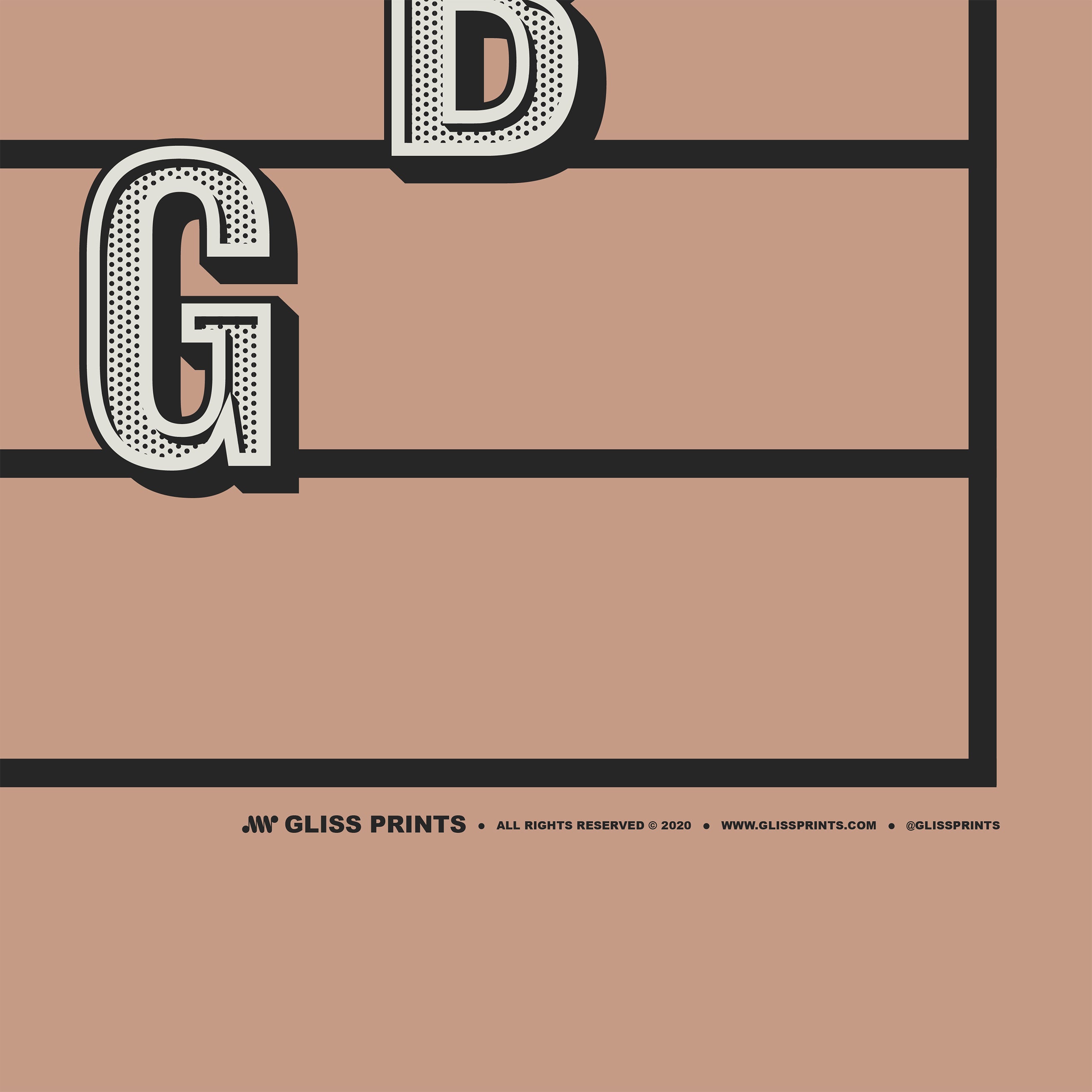 Tenor Clef Note Names Poster, Pink