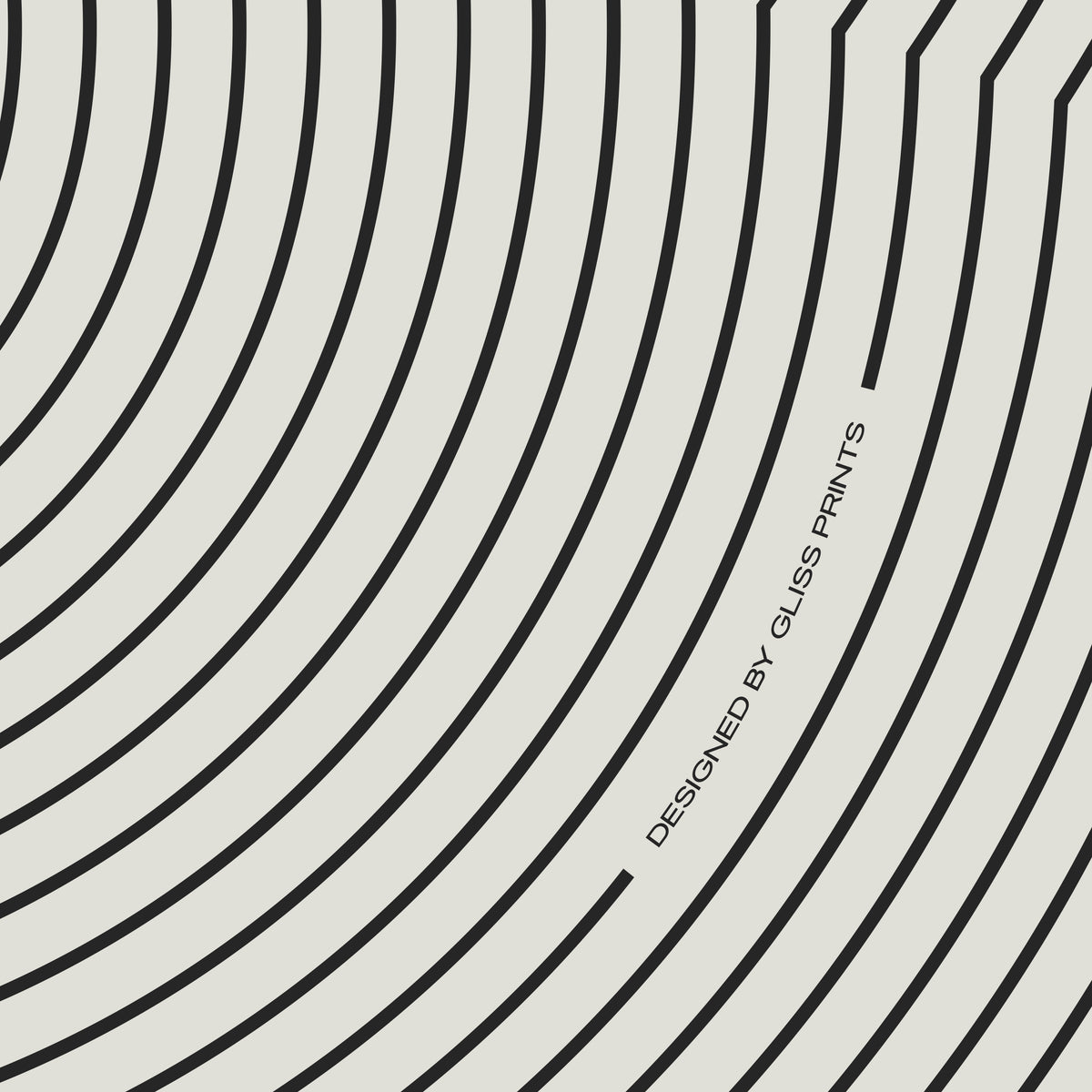 Treble Clef Poster, Striped Pattern