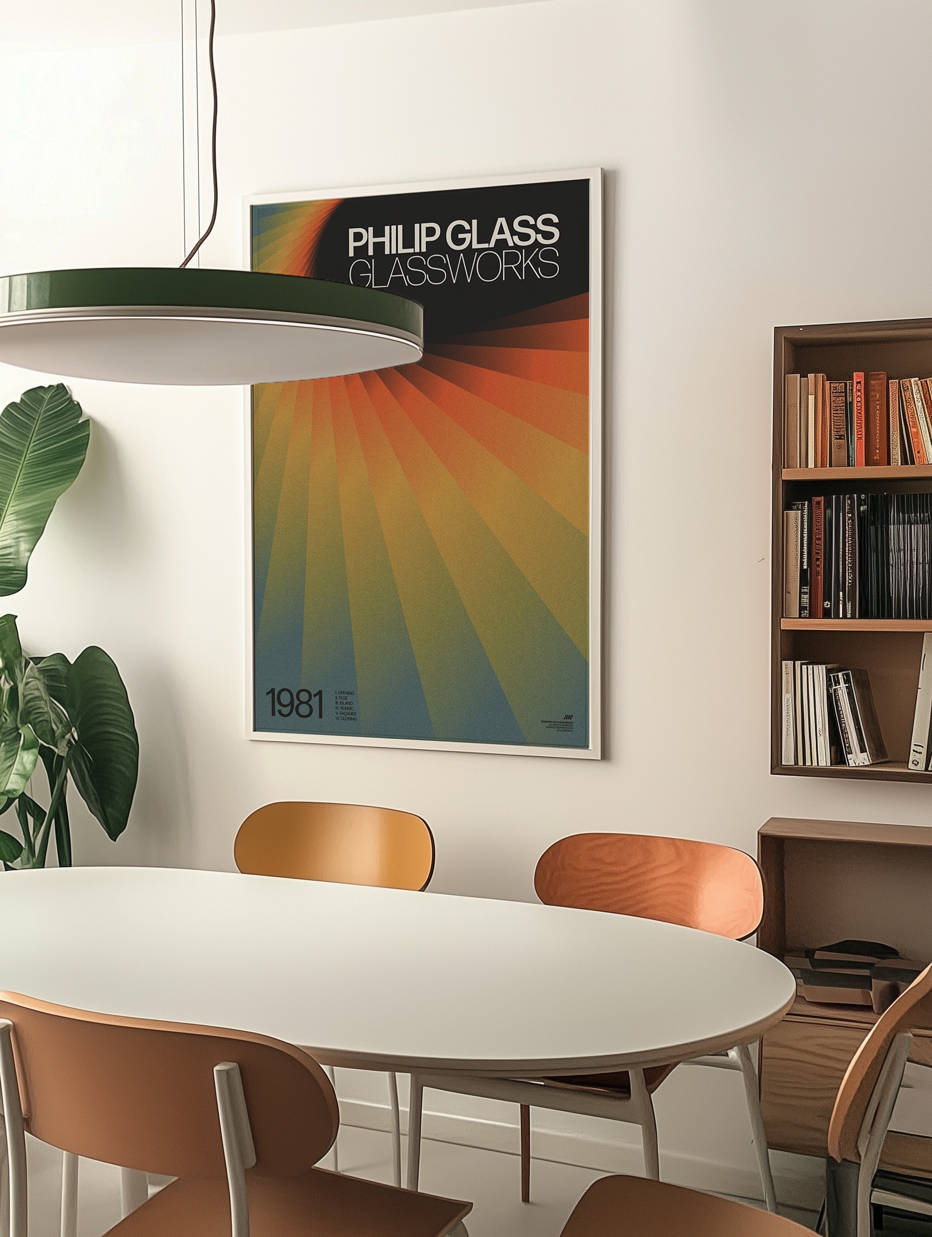 Philip Glass Glassworks Concert Poster – Gliss Prints