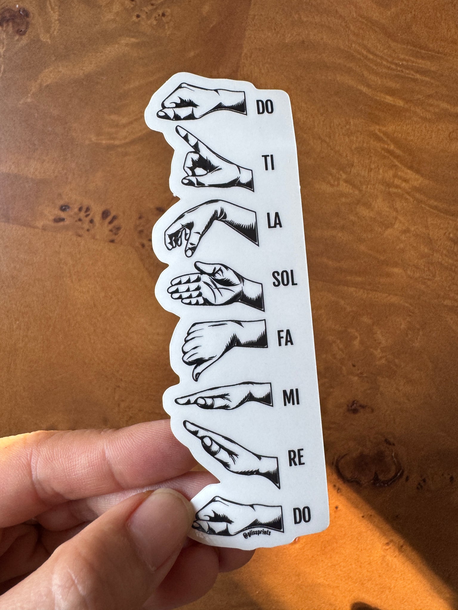 Solfege Sticker Pack of 20 - Production Error