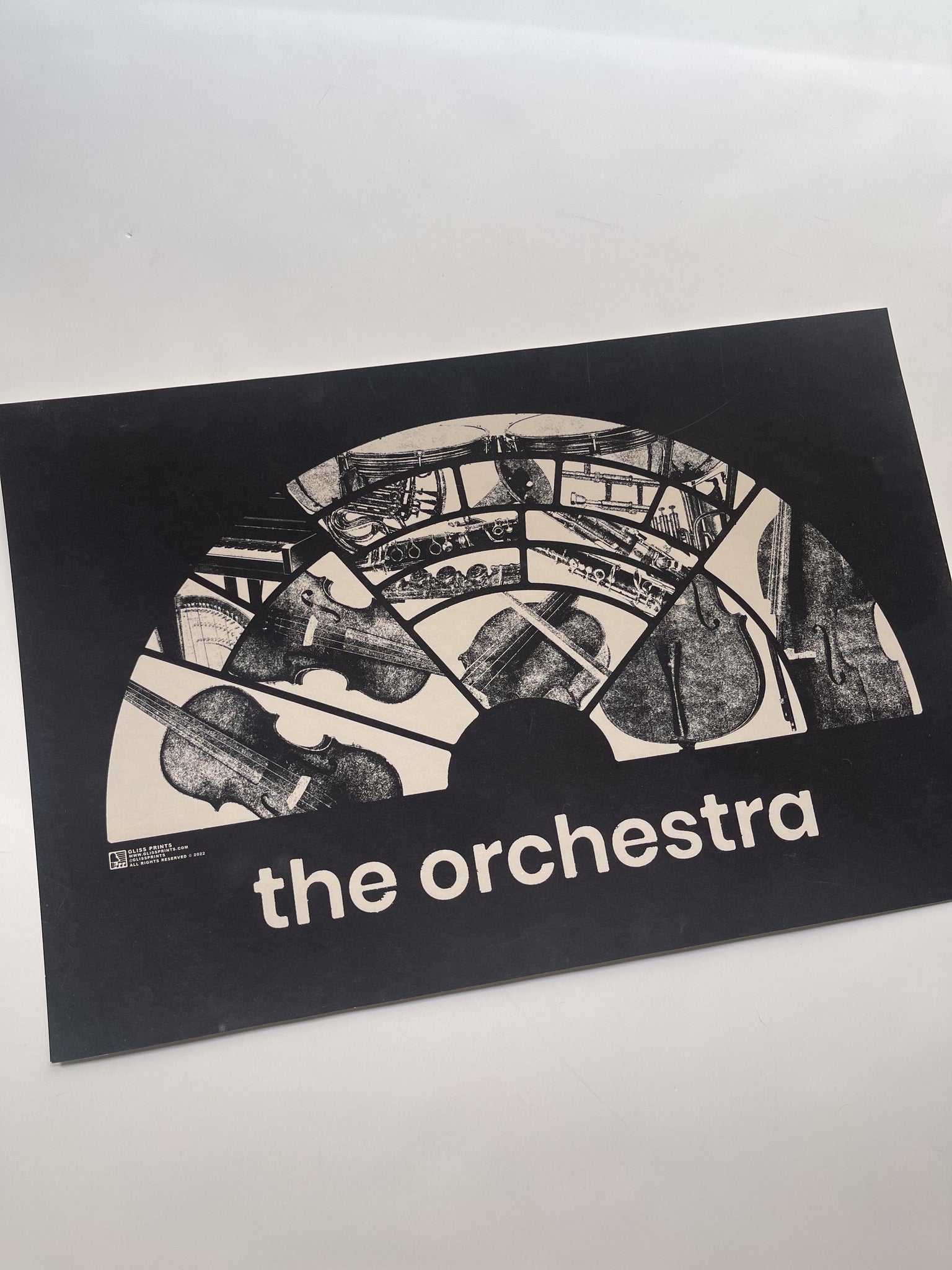 SAMPLE: Orchestra Print 12x18