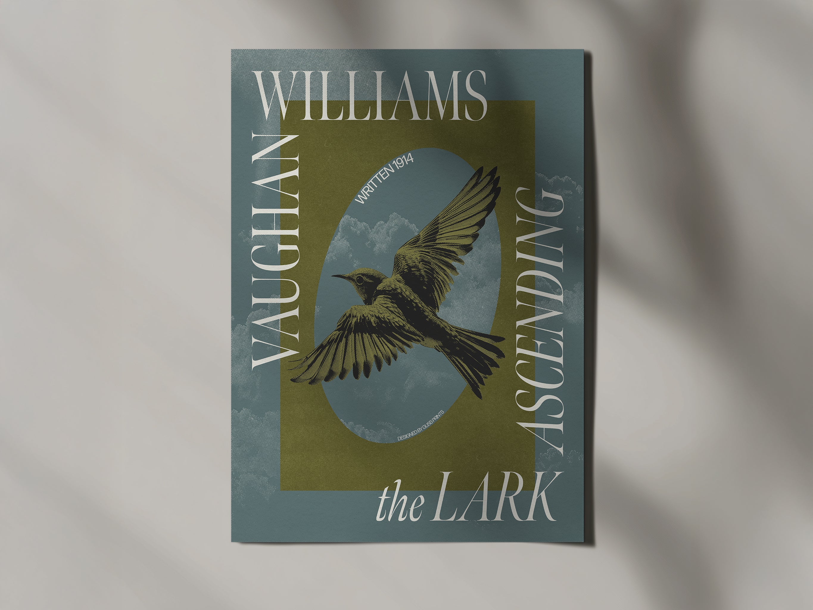 Ralph Vaughan Williams The Lark Ascending Concert Poster