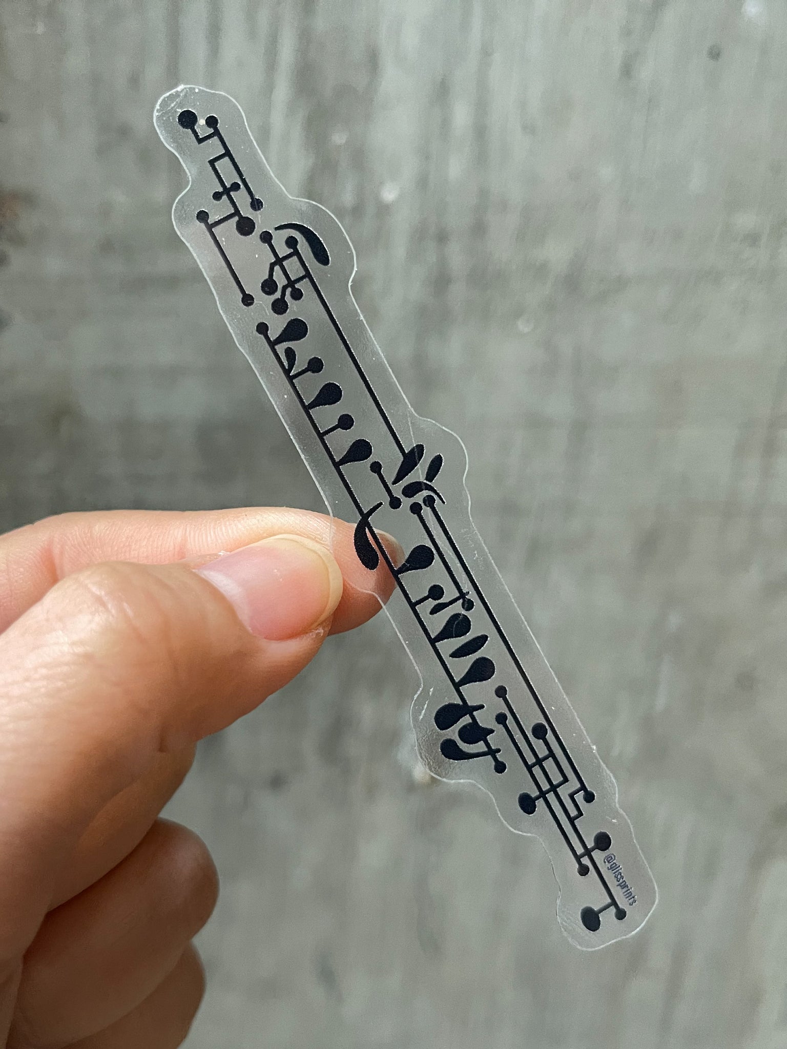 Woodwind Keys Sticker Bundle - 5 Pack