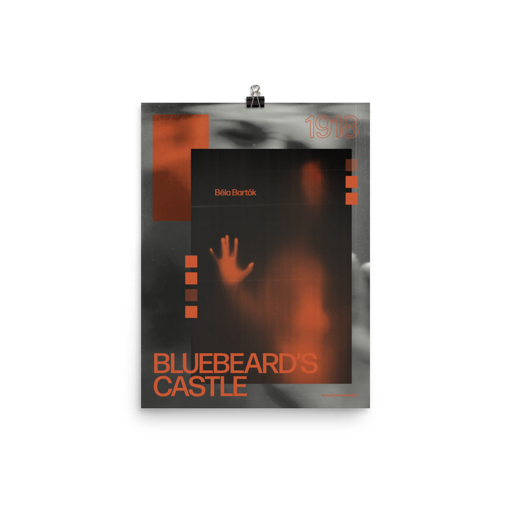 Béla Bartók's Bluebeard's Castle Concert Poster