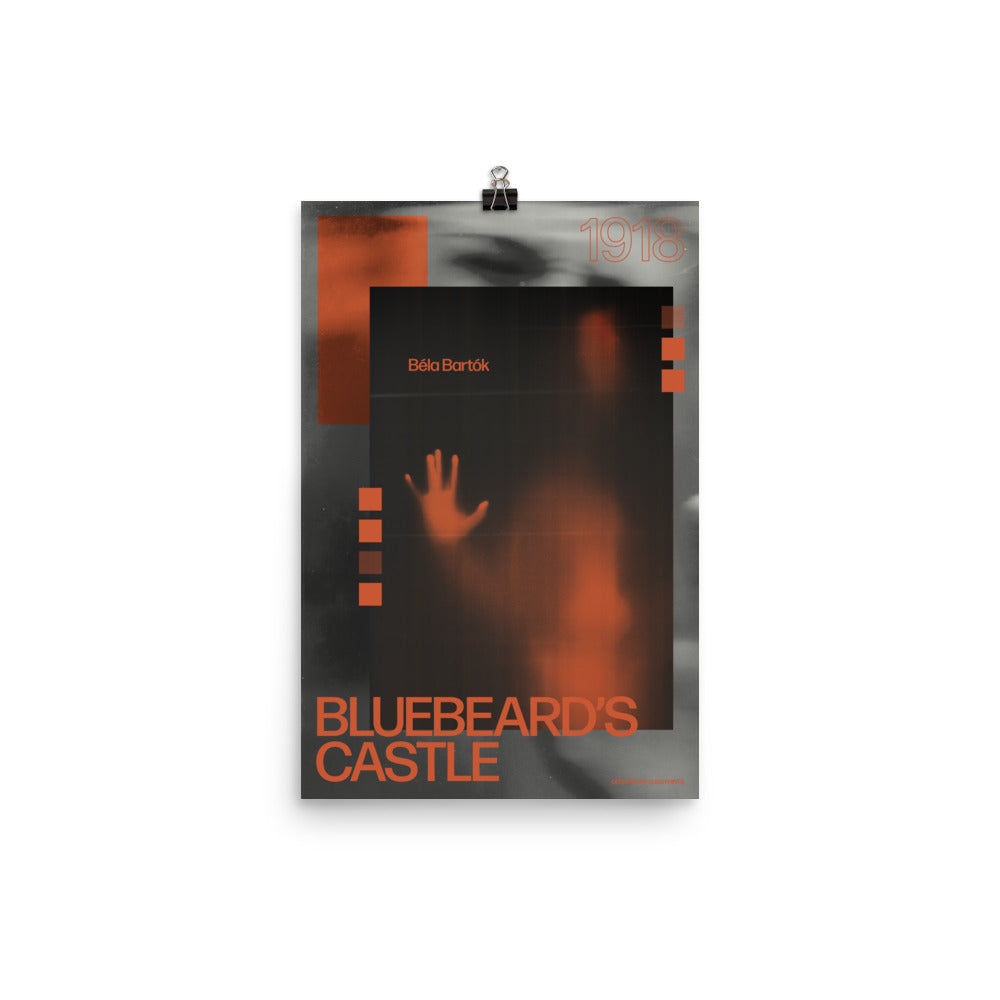 Béla Bartók's Bluebeard's Castle Concert Poster