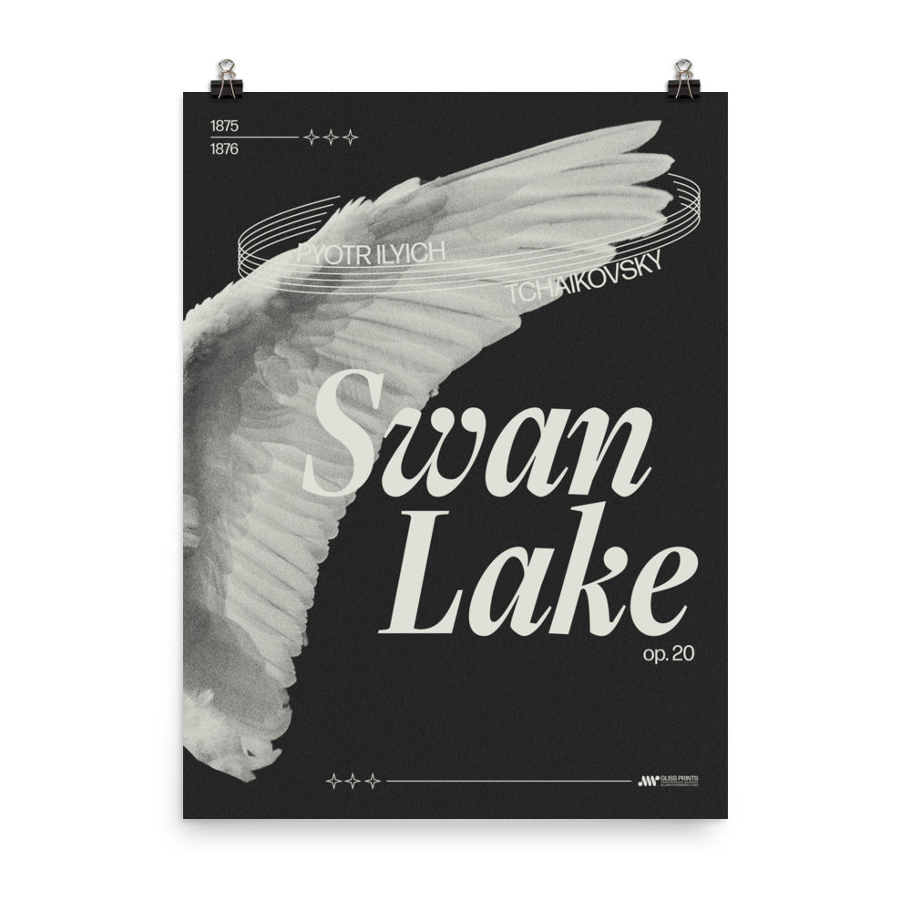 Tchaikovsky's Swan Lake Concert Poster