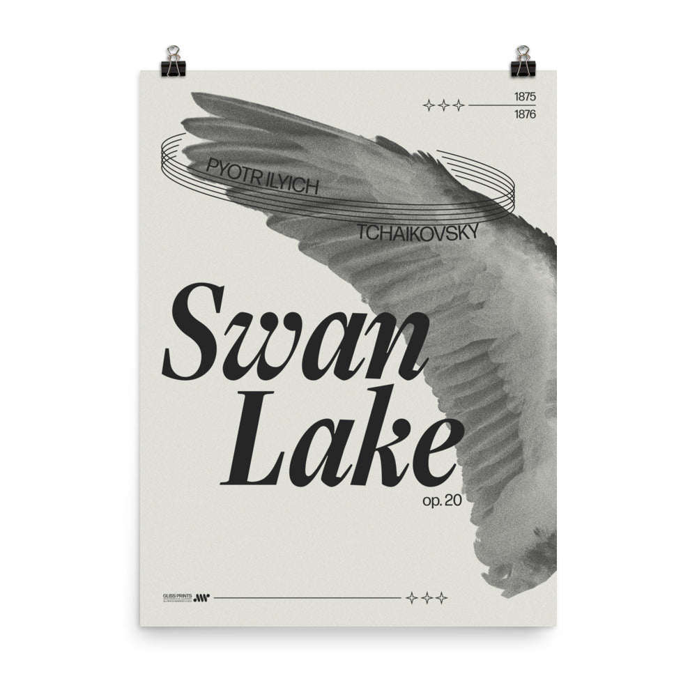 Tchaikovsky's Swan Lake Concert Poster
