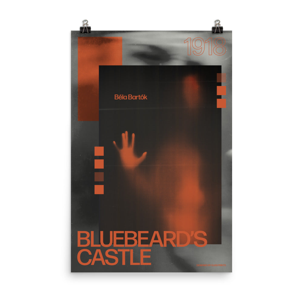 Béla Bartók's Bluebeard's Castle Concert Poster