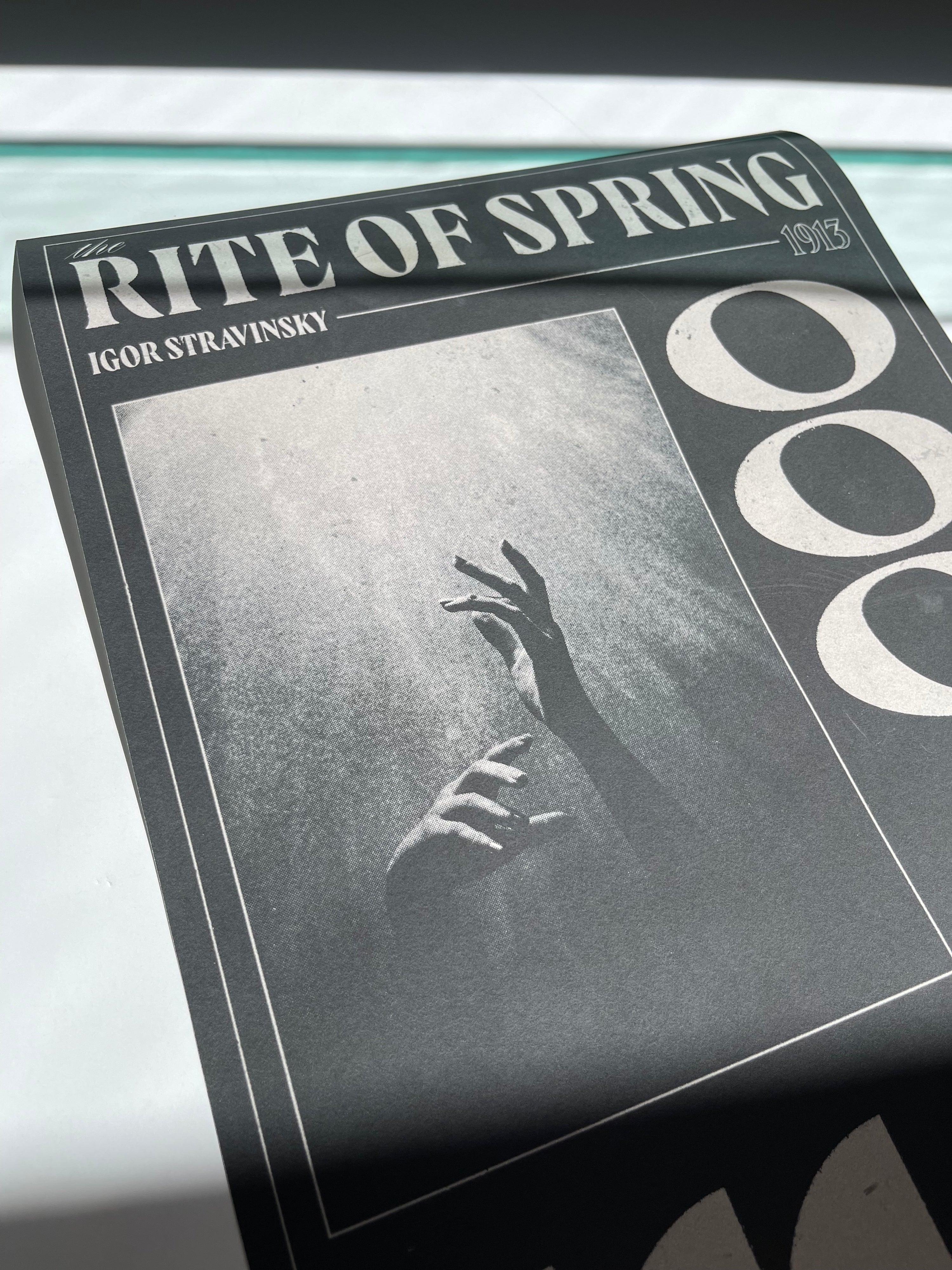 Stravinsky Rite of Spring Concert Print