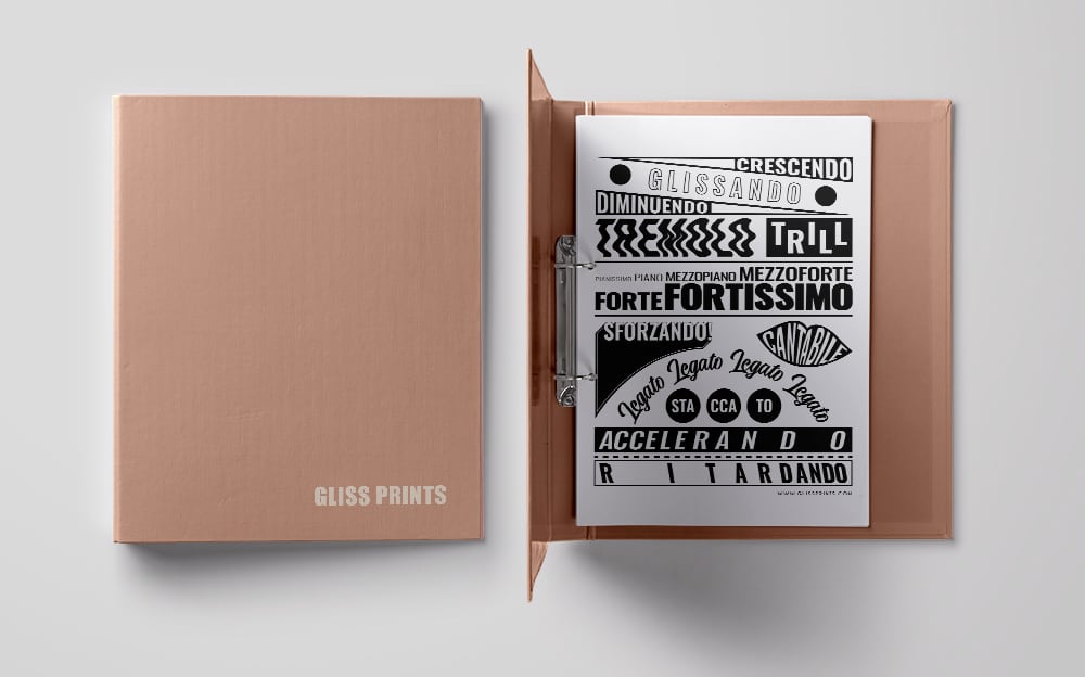 Music Terms PDF, Printable Digital Download