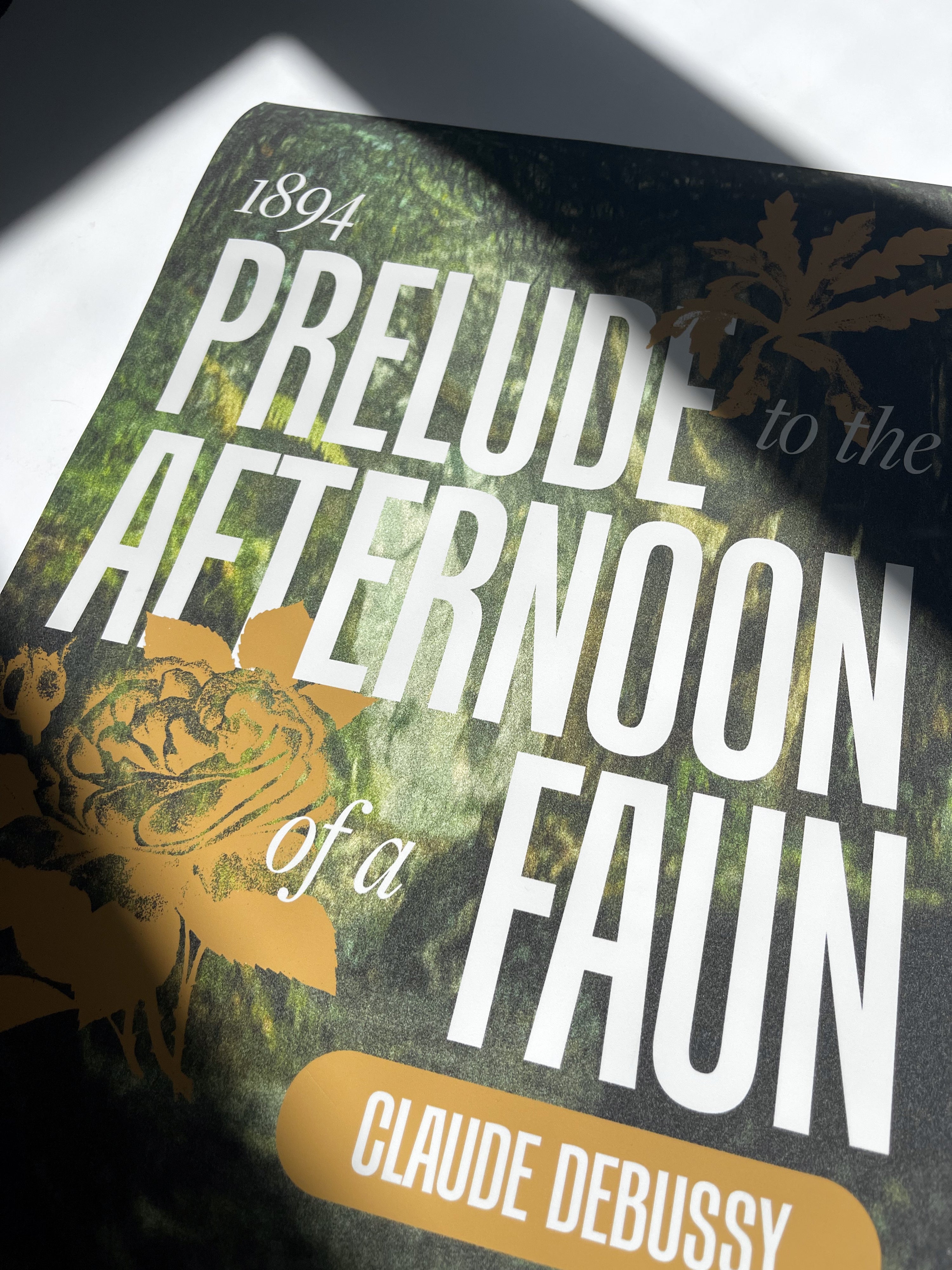 Prelude to the Afternoon of a Faun, Claude Debussy Concert Print