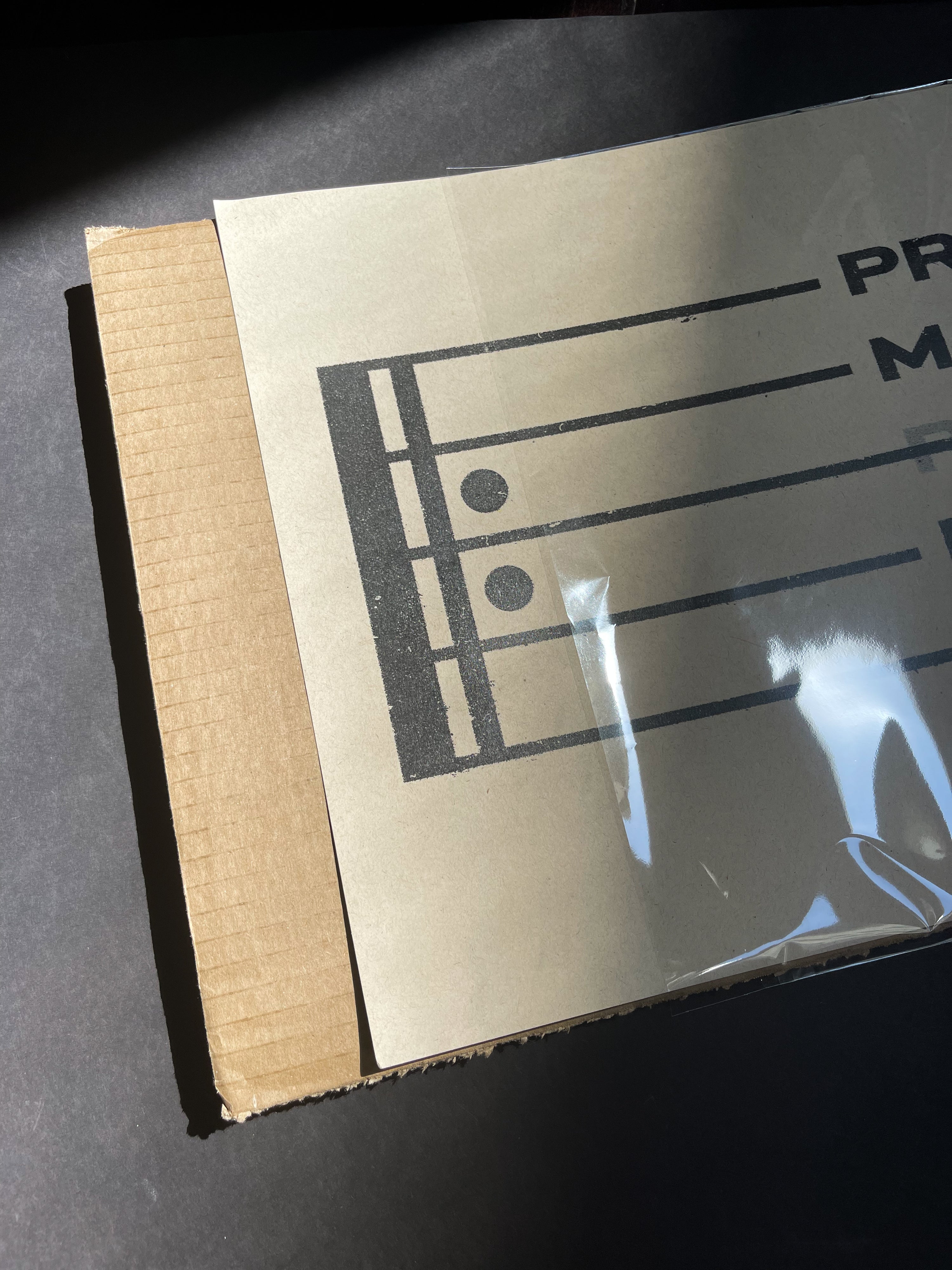 Practice Makes Perfect Kraft Paper Print