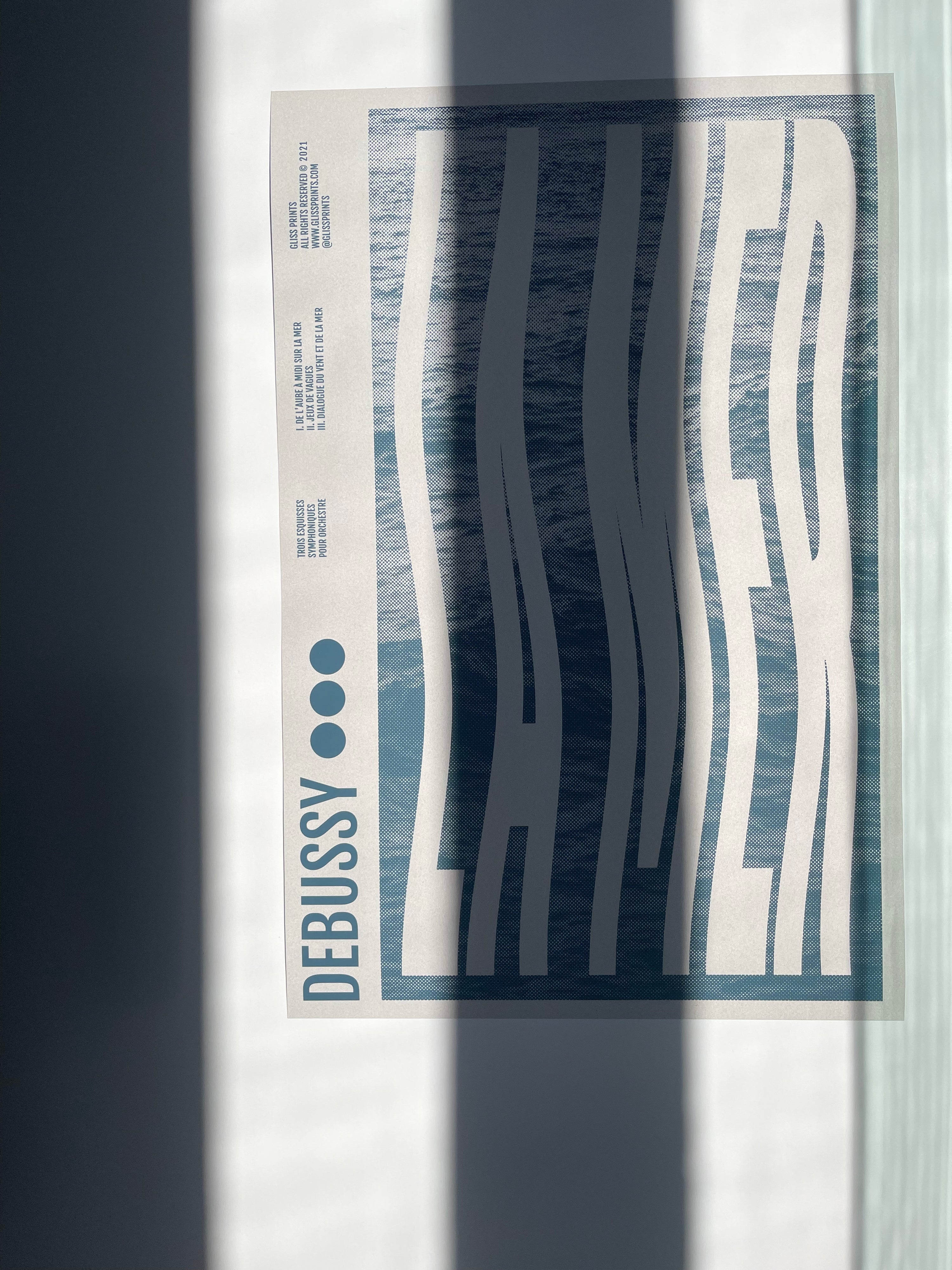 Claude Debussy La Mer Concert Print
