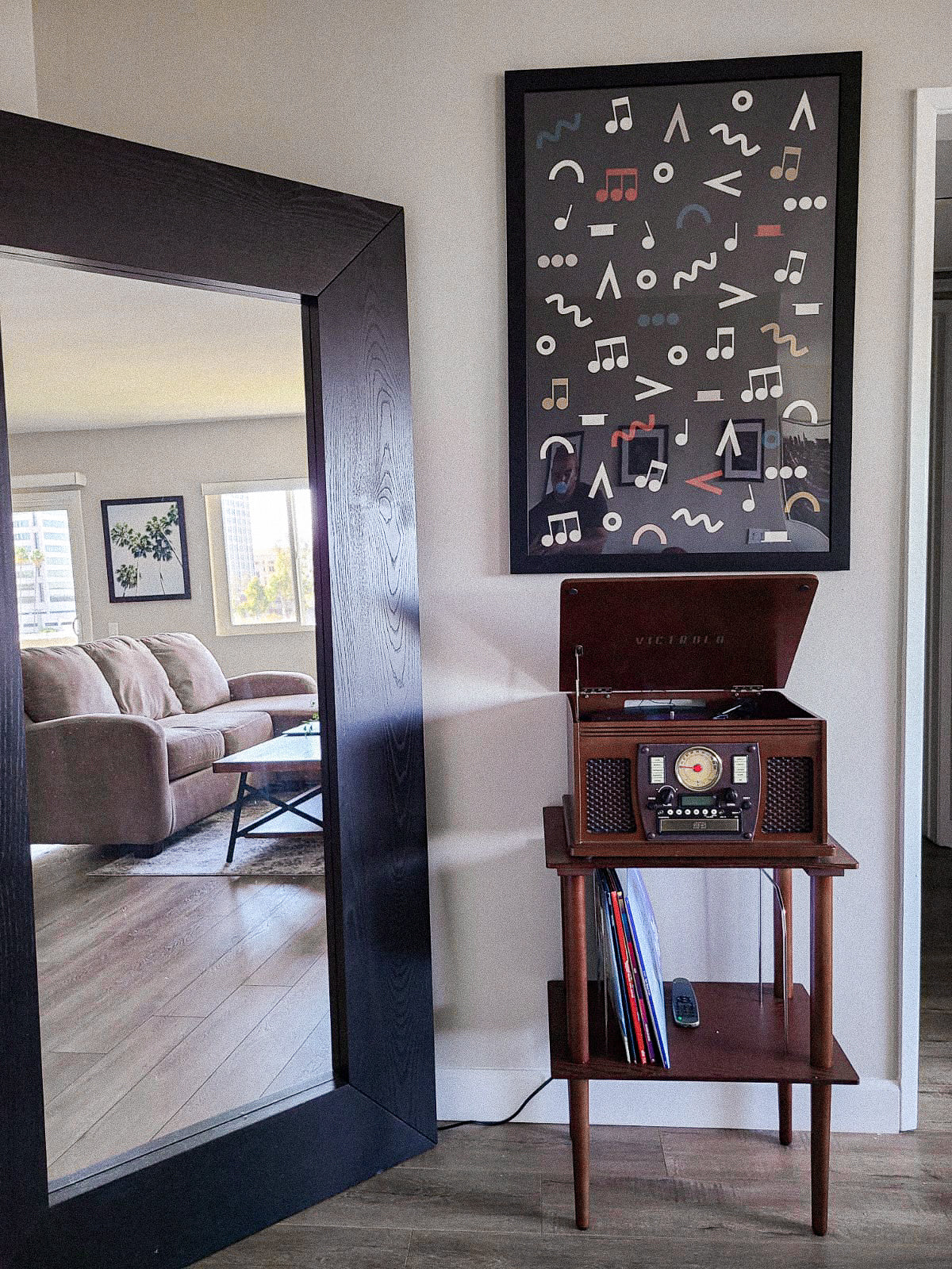 Music Notes Poster, Music Symbols, Music Room Decor, Black