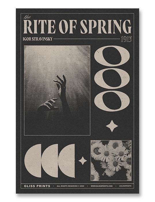 Stravinsky Rite of Spring Concert Print